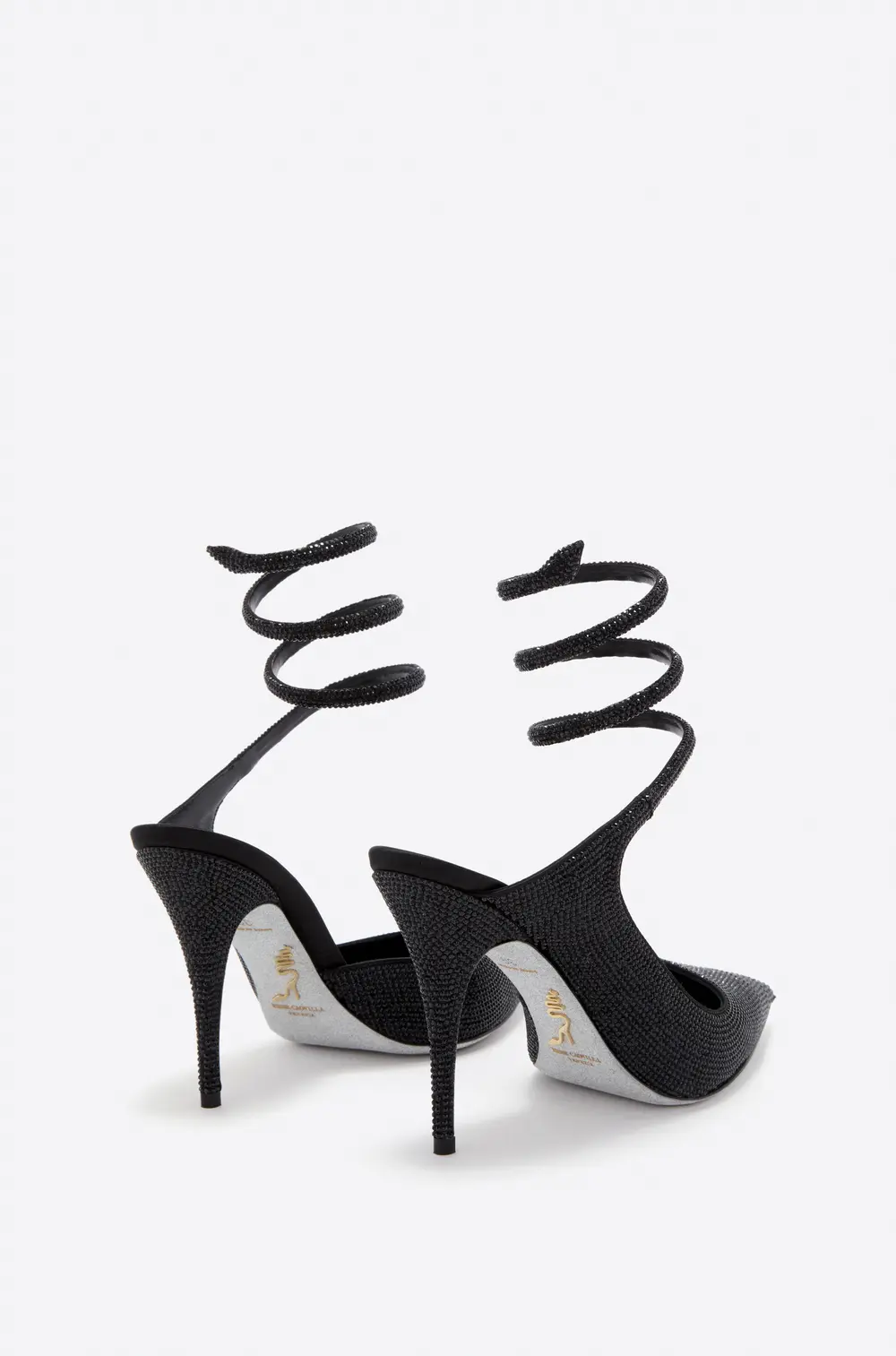 Rene Caovilla CLEO BLACK PUMP 100
