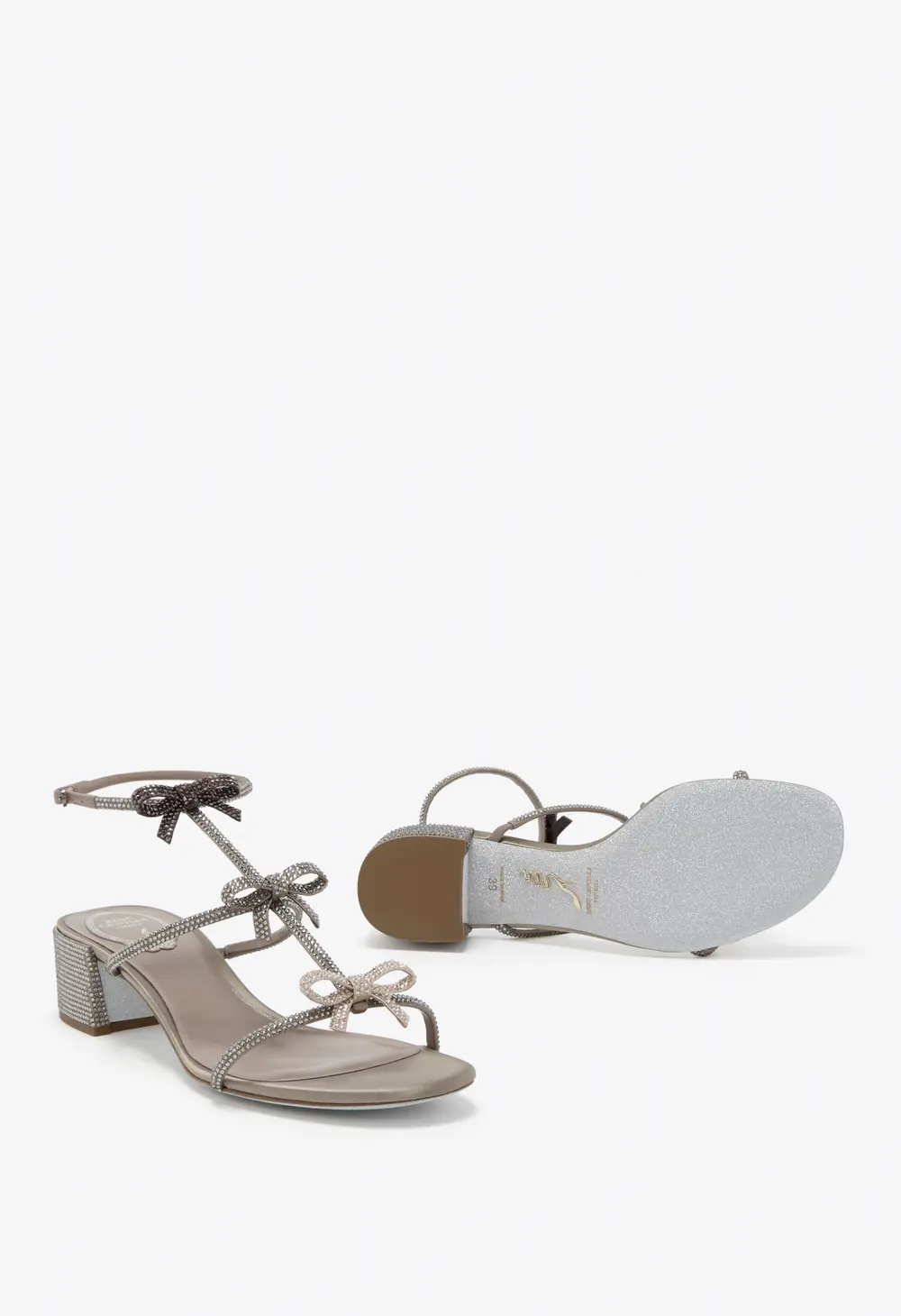 Rene Caovilla CATERINA DOVE GREY SANDAL