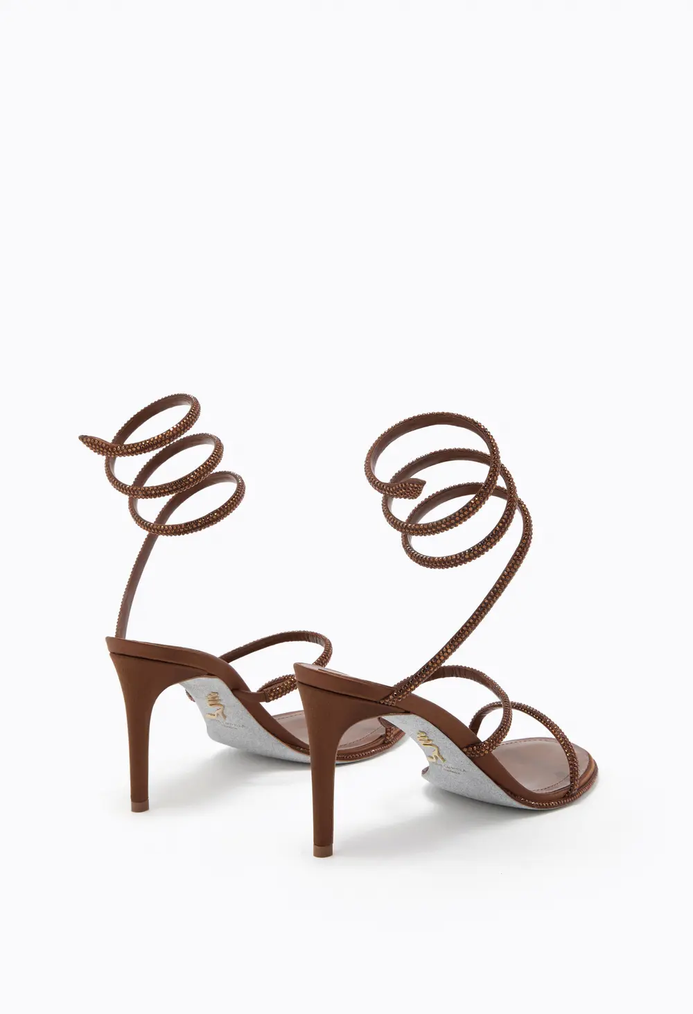 Rene Caovilla CLEO BROWN SANDAL 80