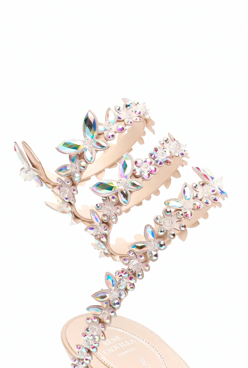 Rene Caovilla EDEN NUDE SANDAL 80