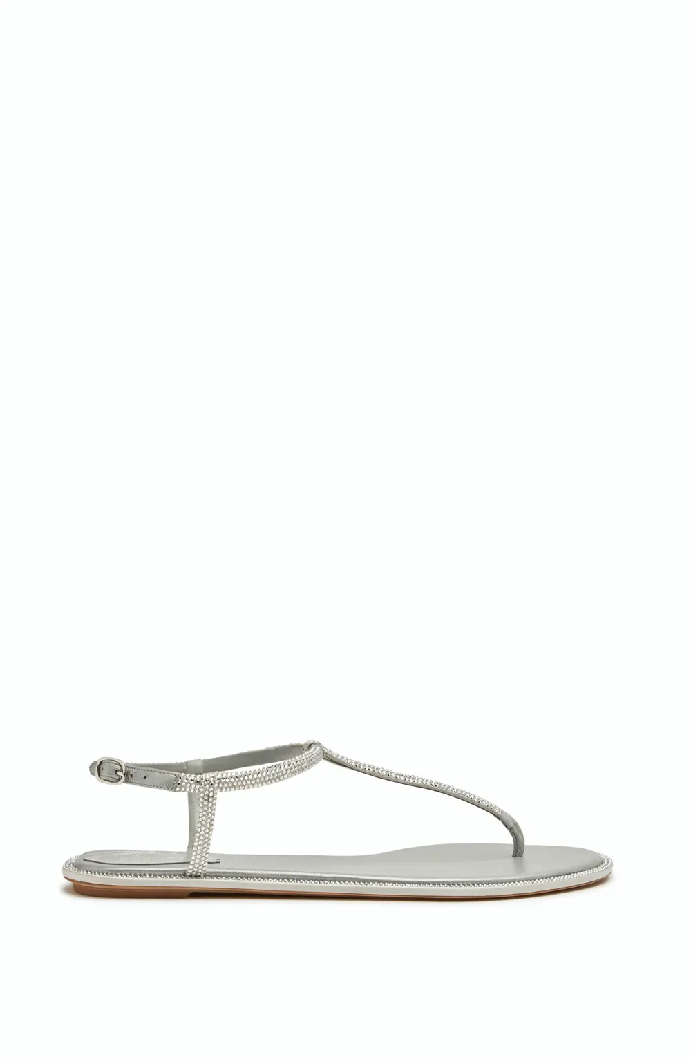 Rene Caovilla DIANA CRYSTAL GRAY SANDAL 10