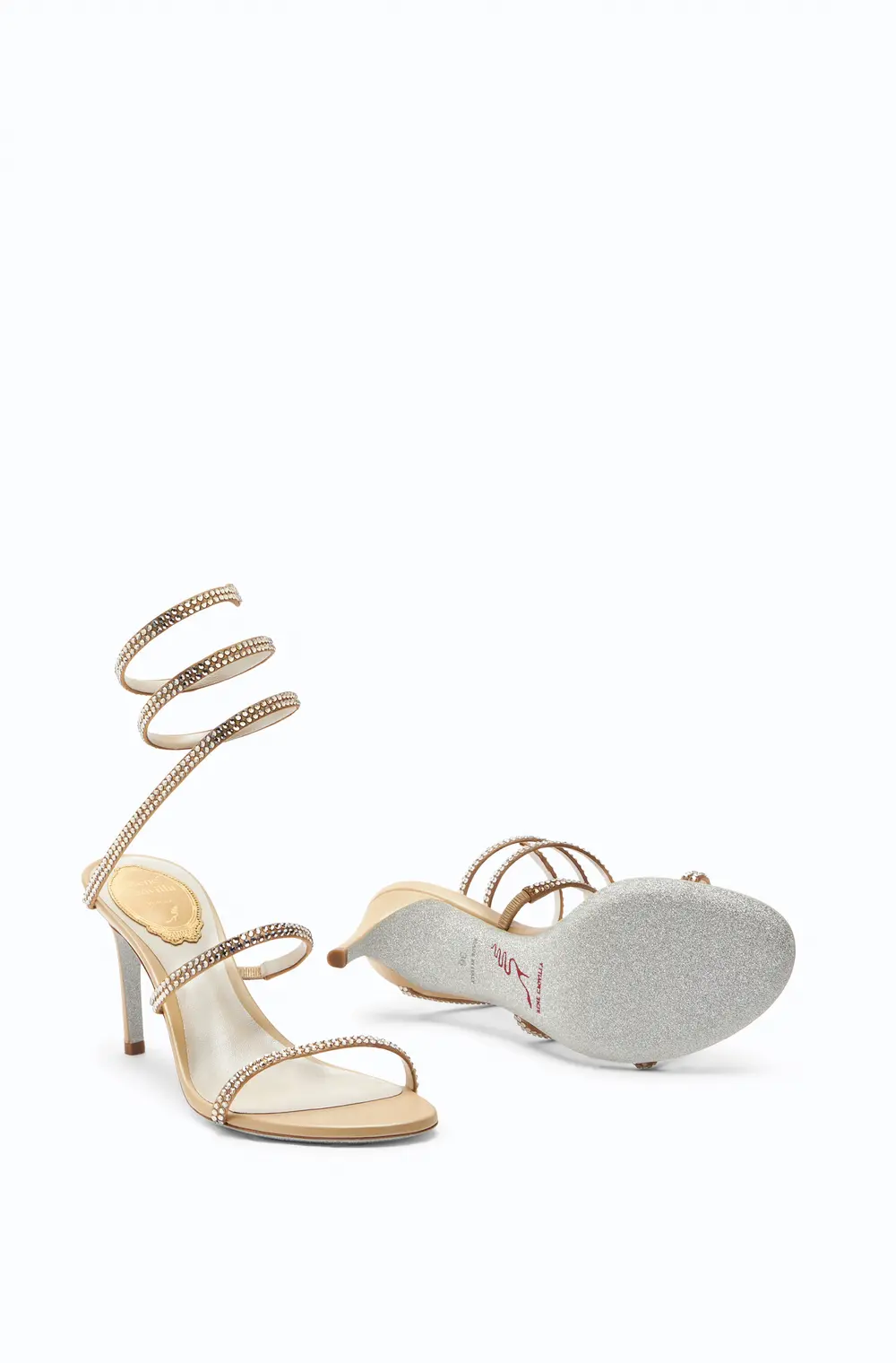Rene Caovilla Cleo Nude Sandal 80