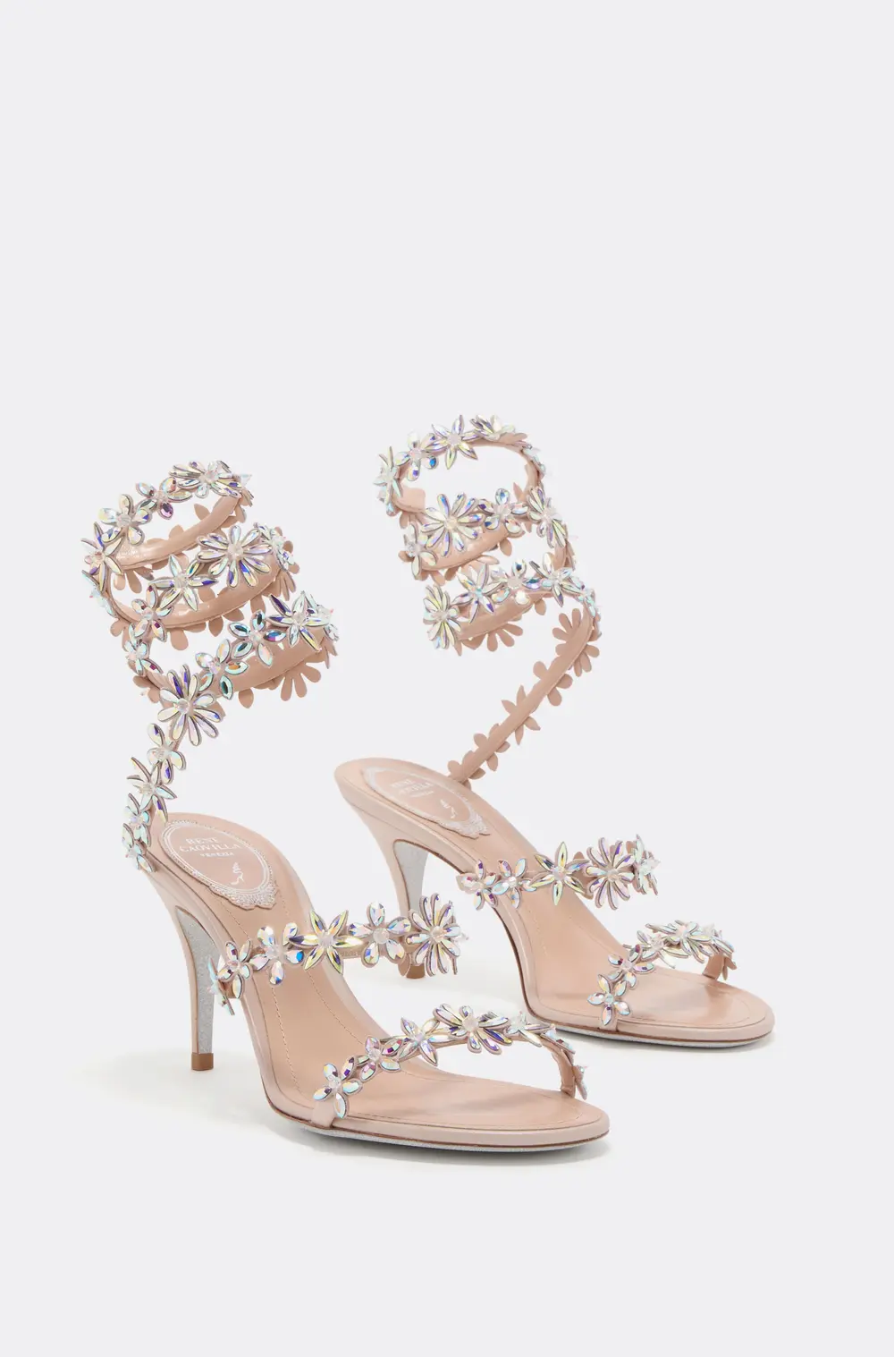 Rene Caovilla EVA NUDE SANDAL 80
