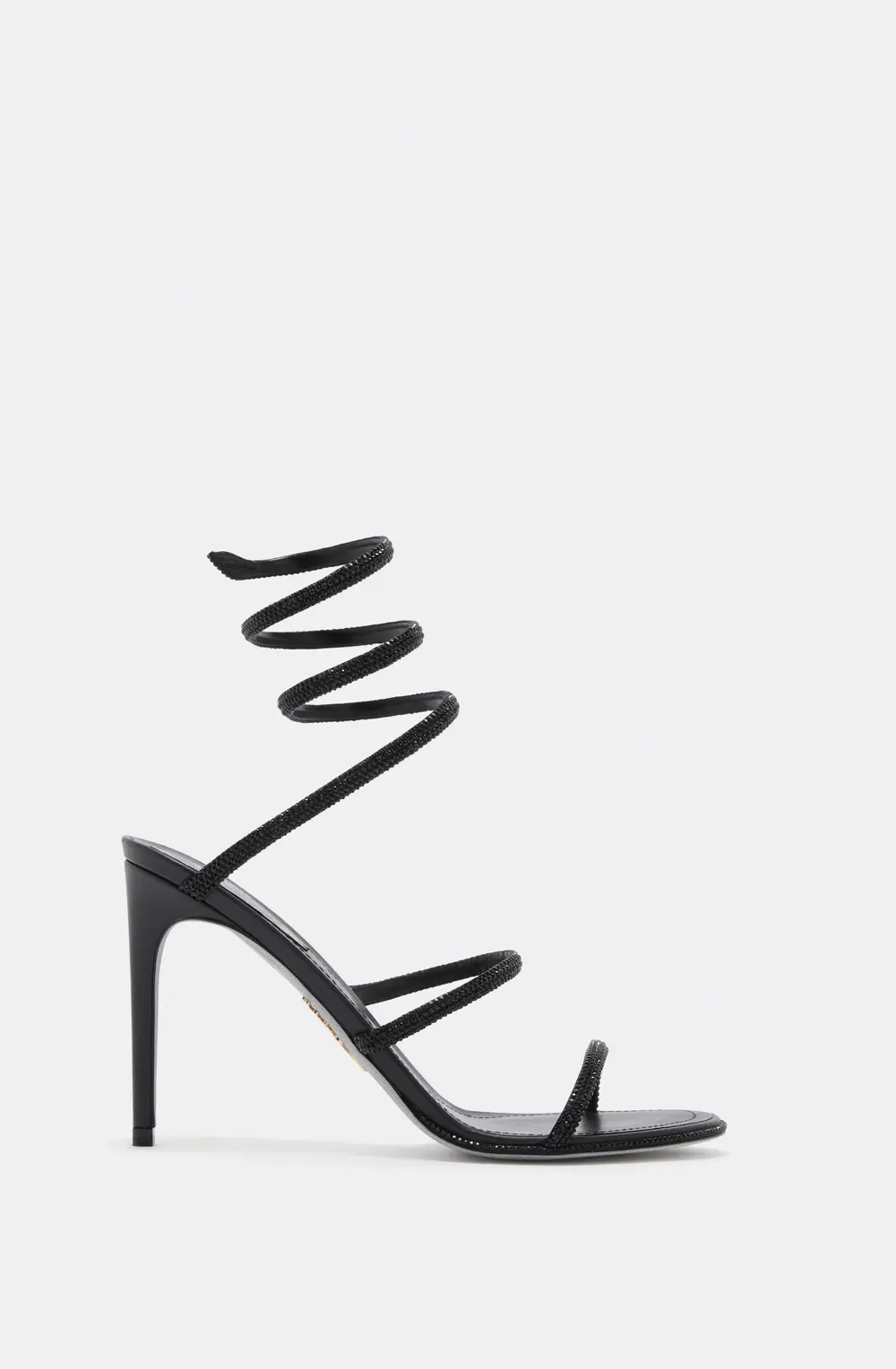 Rene Caovilla CLEO BLACK SANDAL 105
