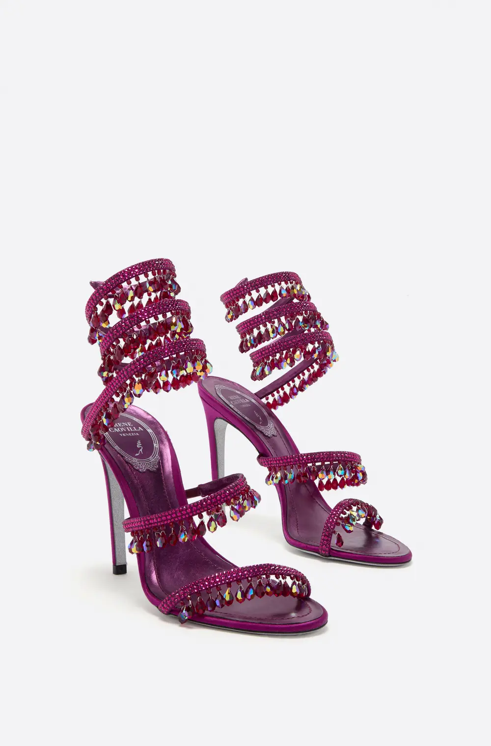 Rene Caovilla CHANDELIER PORPORA SANDAL 105