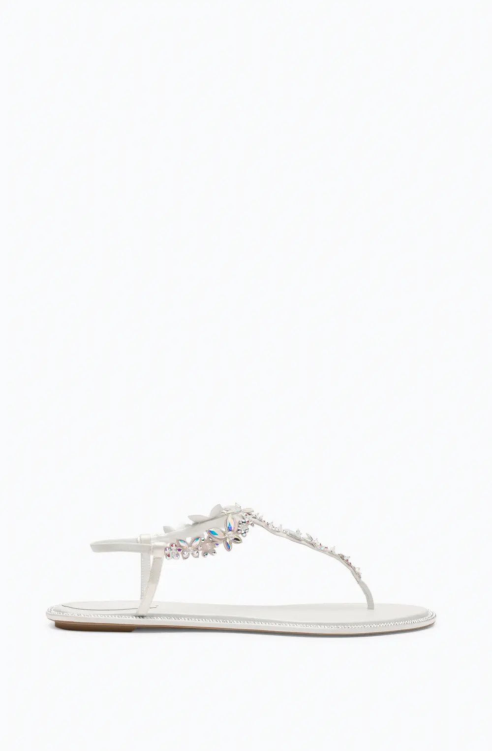 Rene Caovilla EDEN IVORY THONG SANDAL 10