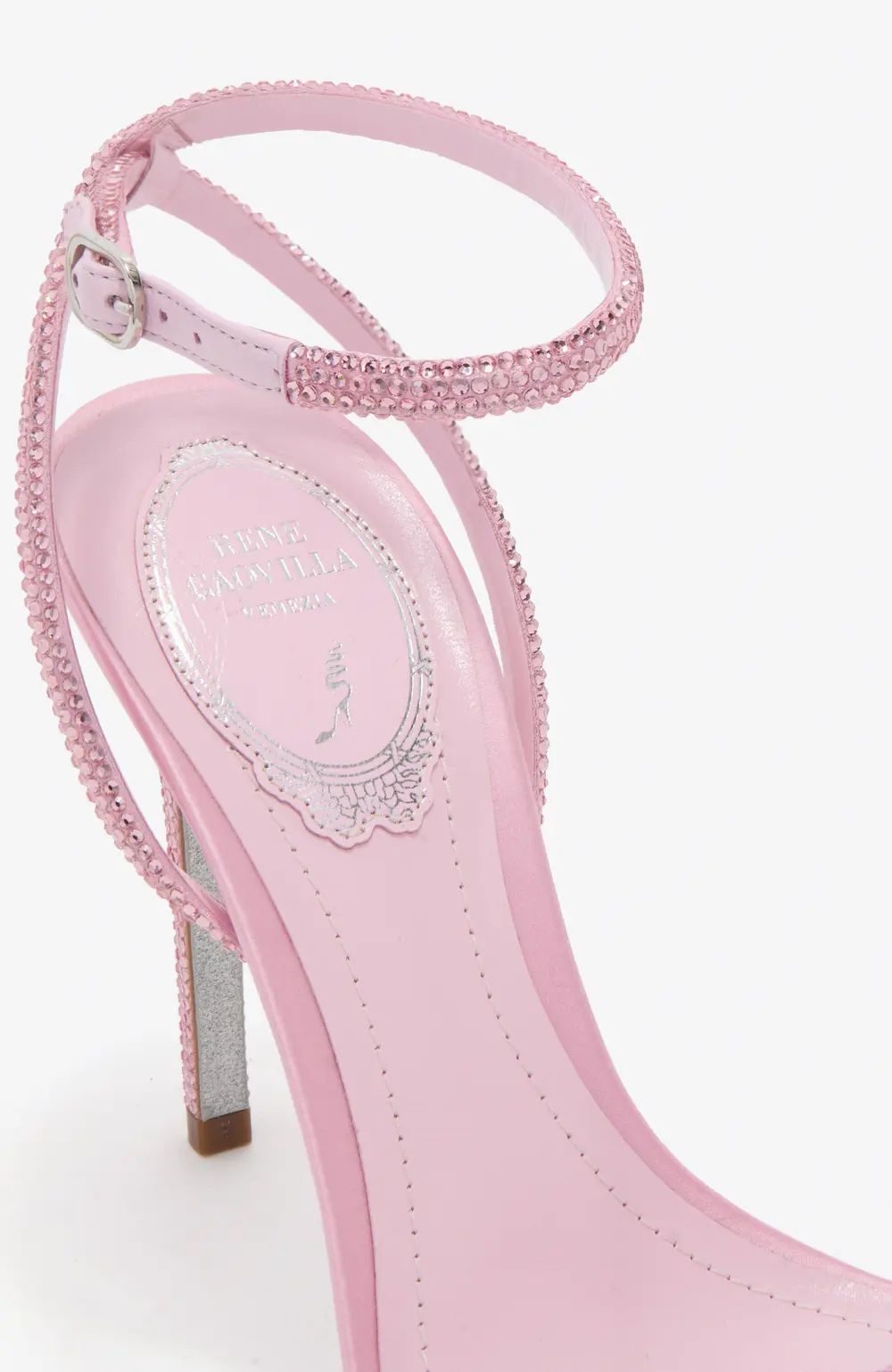 Rene Caovilla ELLABRITA MAUVE SANDAL 105