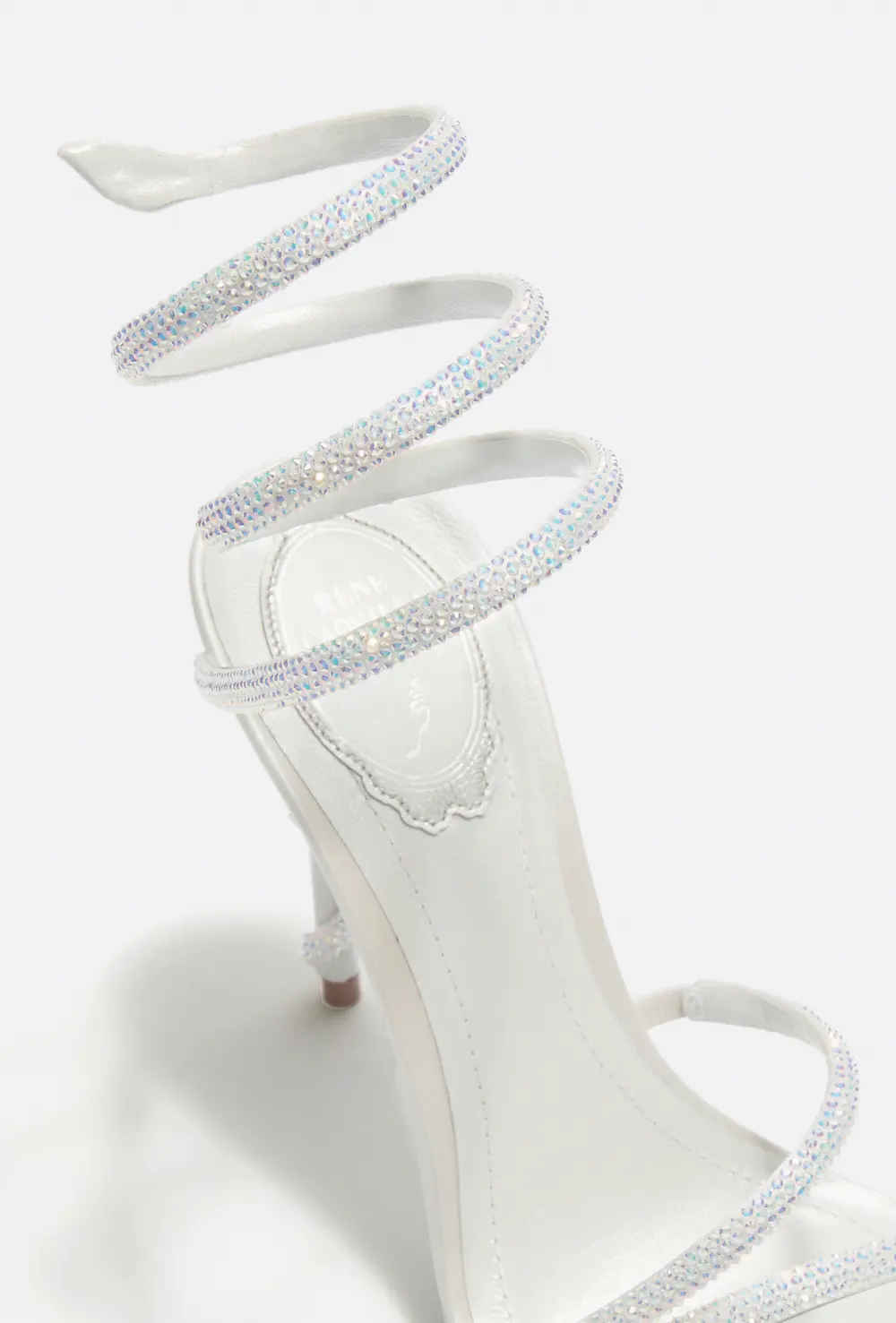 Rene Caovilla MARGOT WHITE SANDAL 105