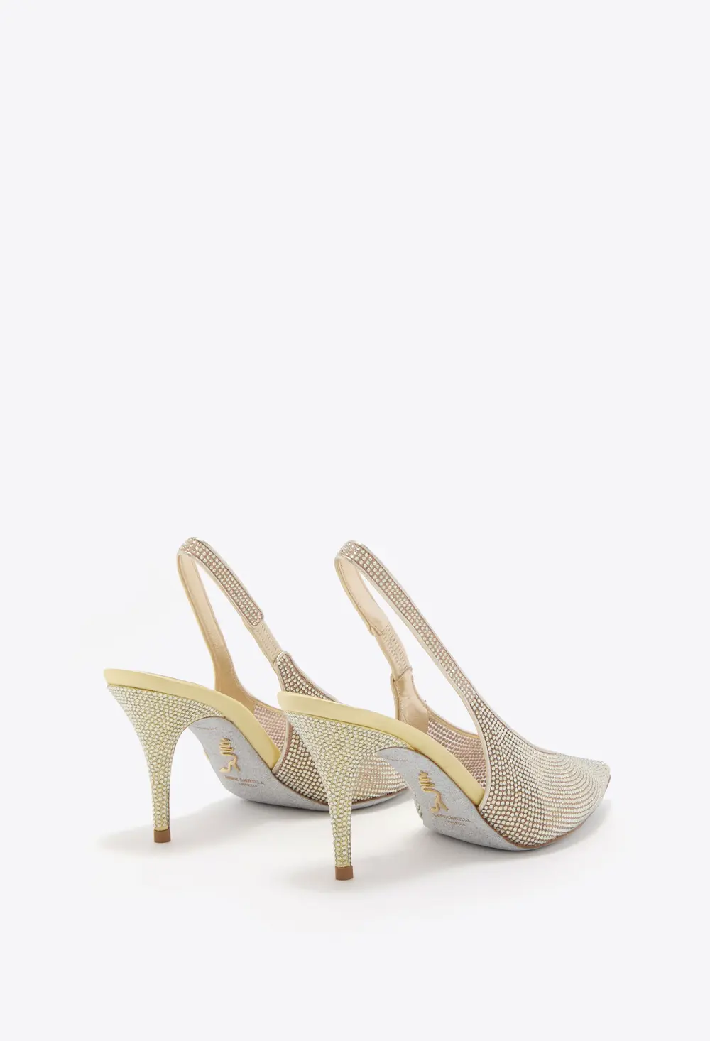 Rene Caovilla JINNY BUTTER YELLOW SLINGBACK 80