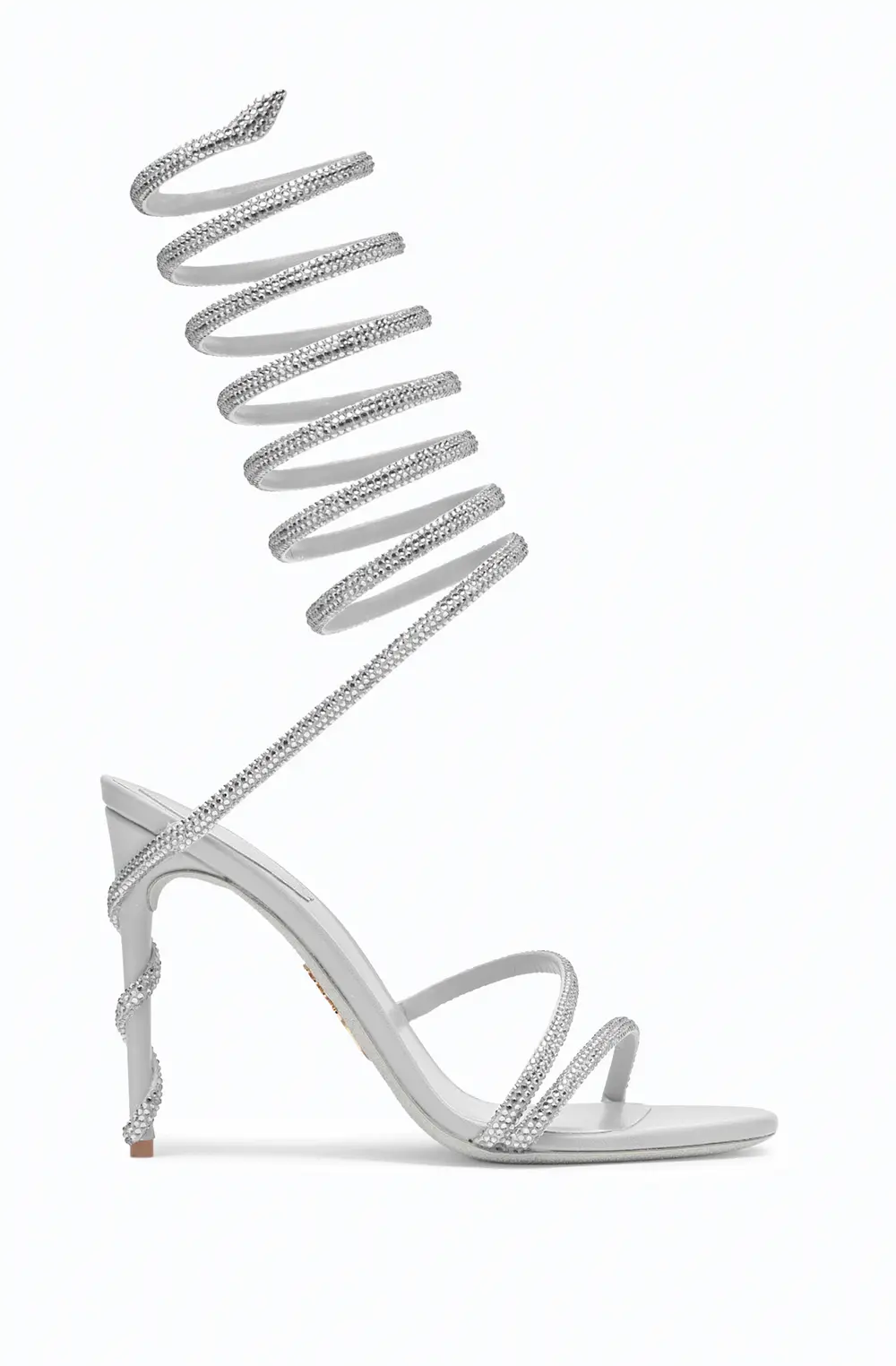 Rene Caovilla Margot Crystal Grey Sandal 105