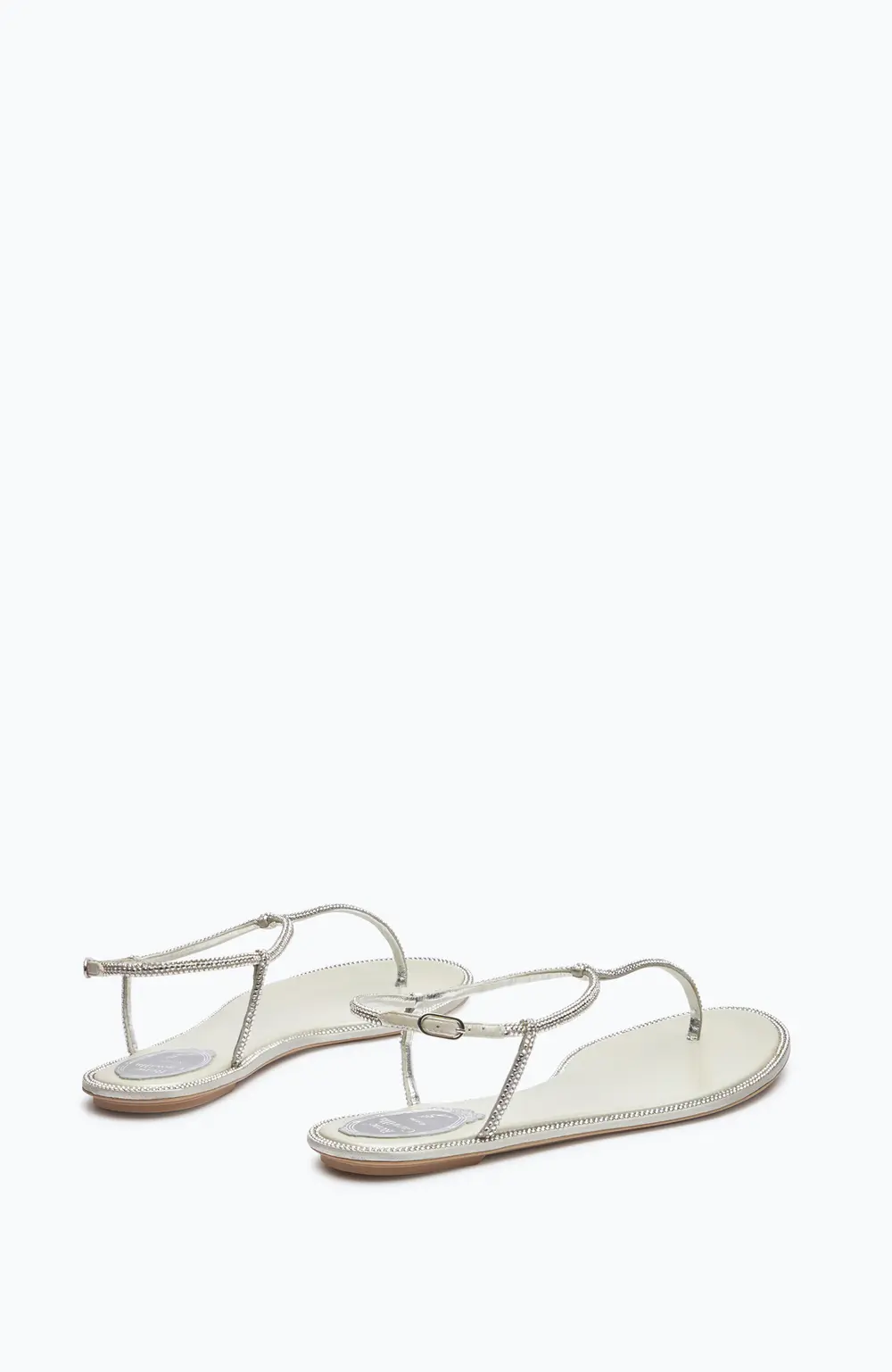 Rene Caovilla Flat Flip Flops Diana