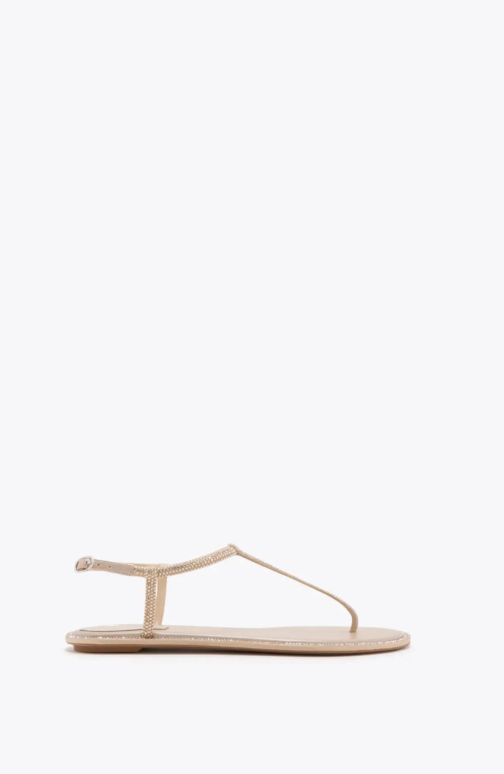 Rene Caovilla DIANA CRYSTAL BEIGE SANDAL 10