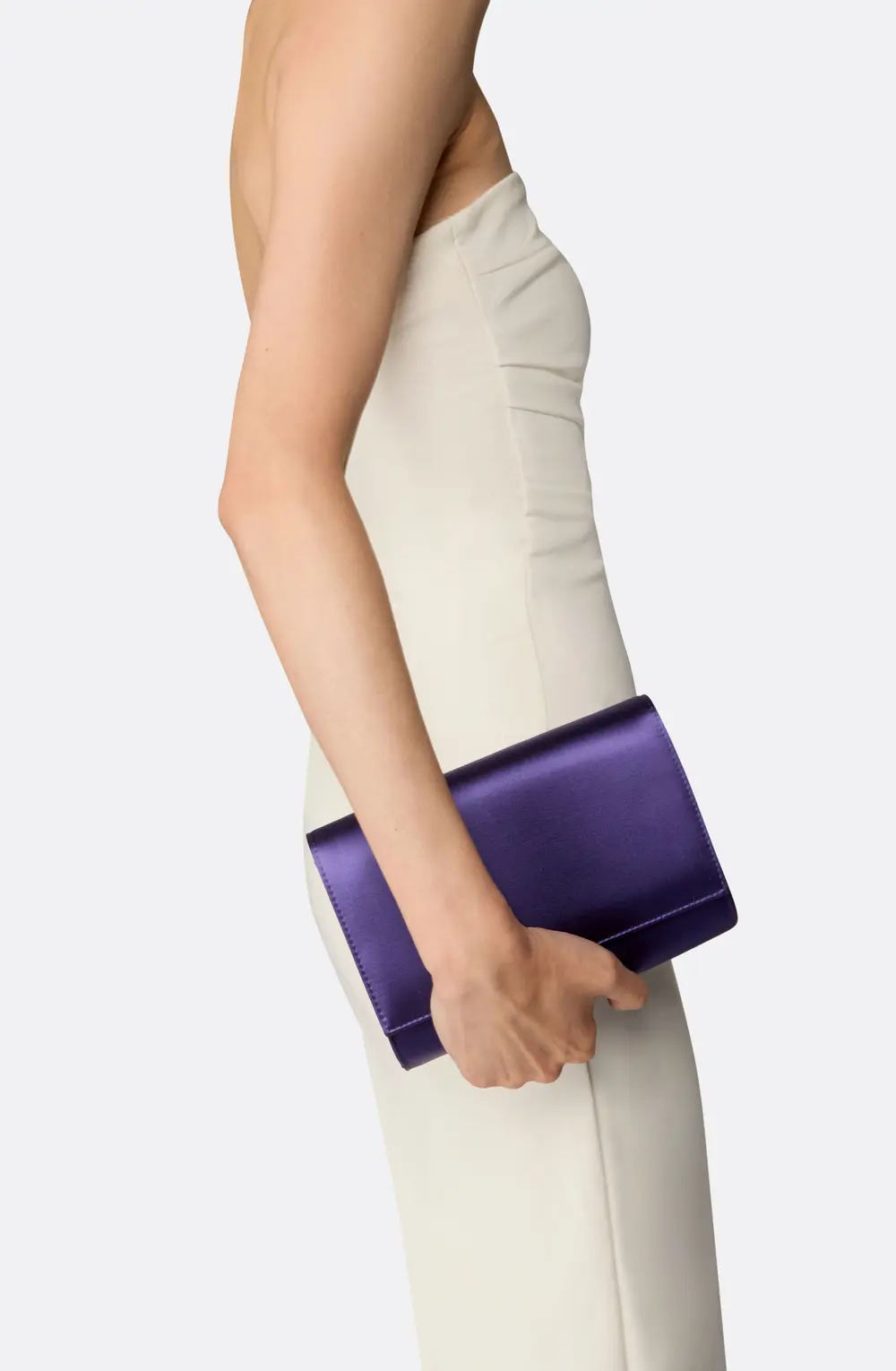Rene Caovilla BABY PURPLE CLUTCH