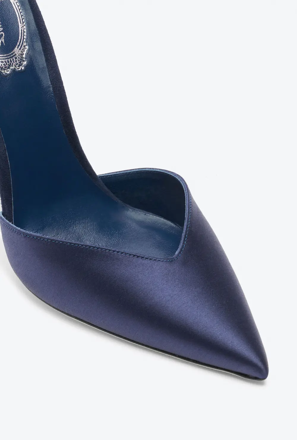 Rene Caovilla Margot Midnight Blue Pump 105