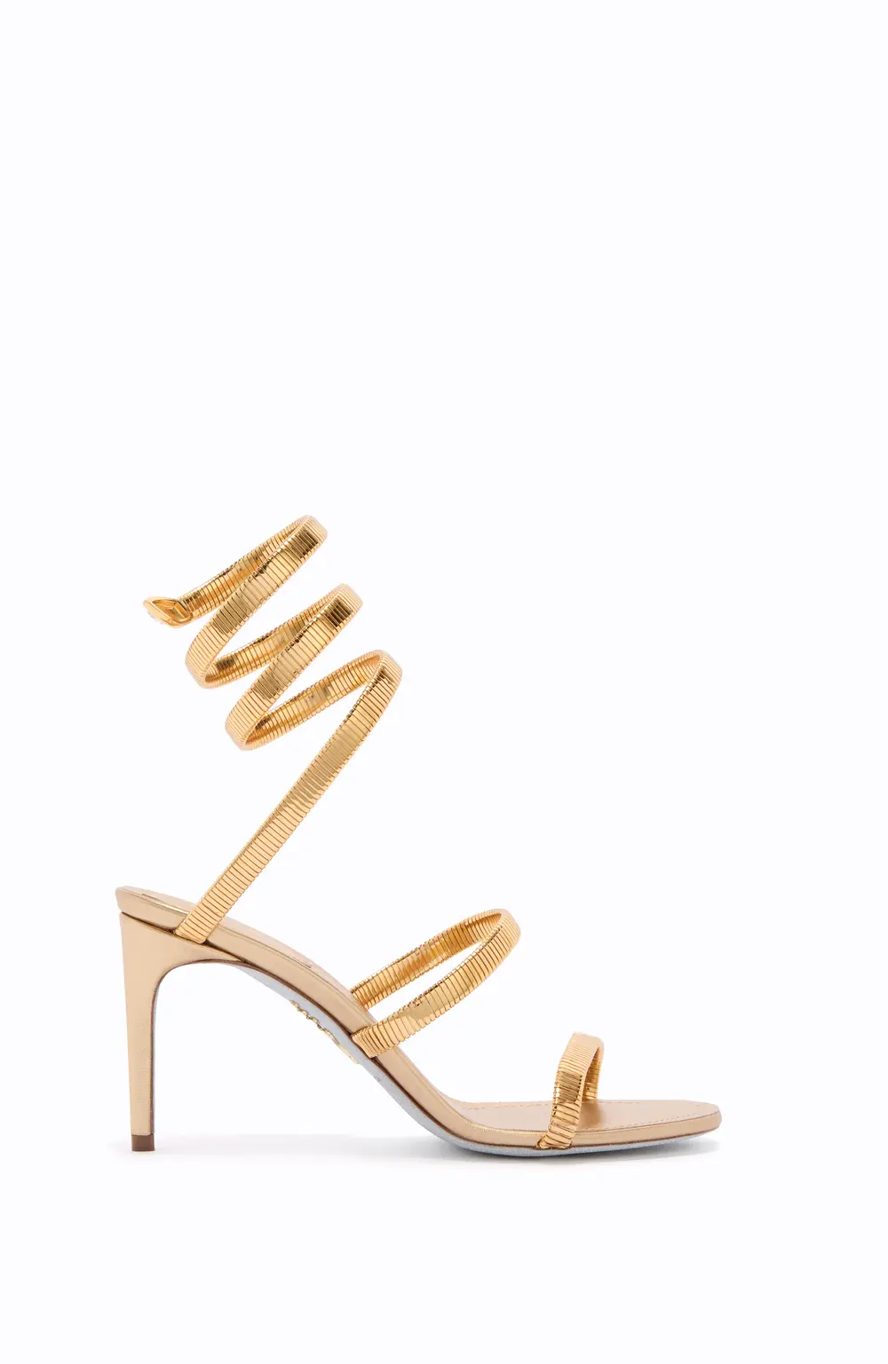 Rene Caovilla JUNIPER GOLD SANDAL 80