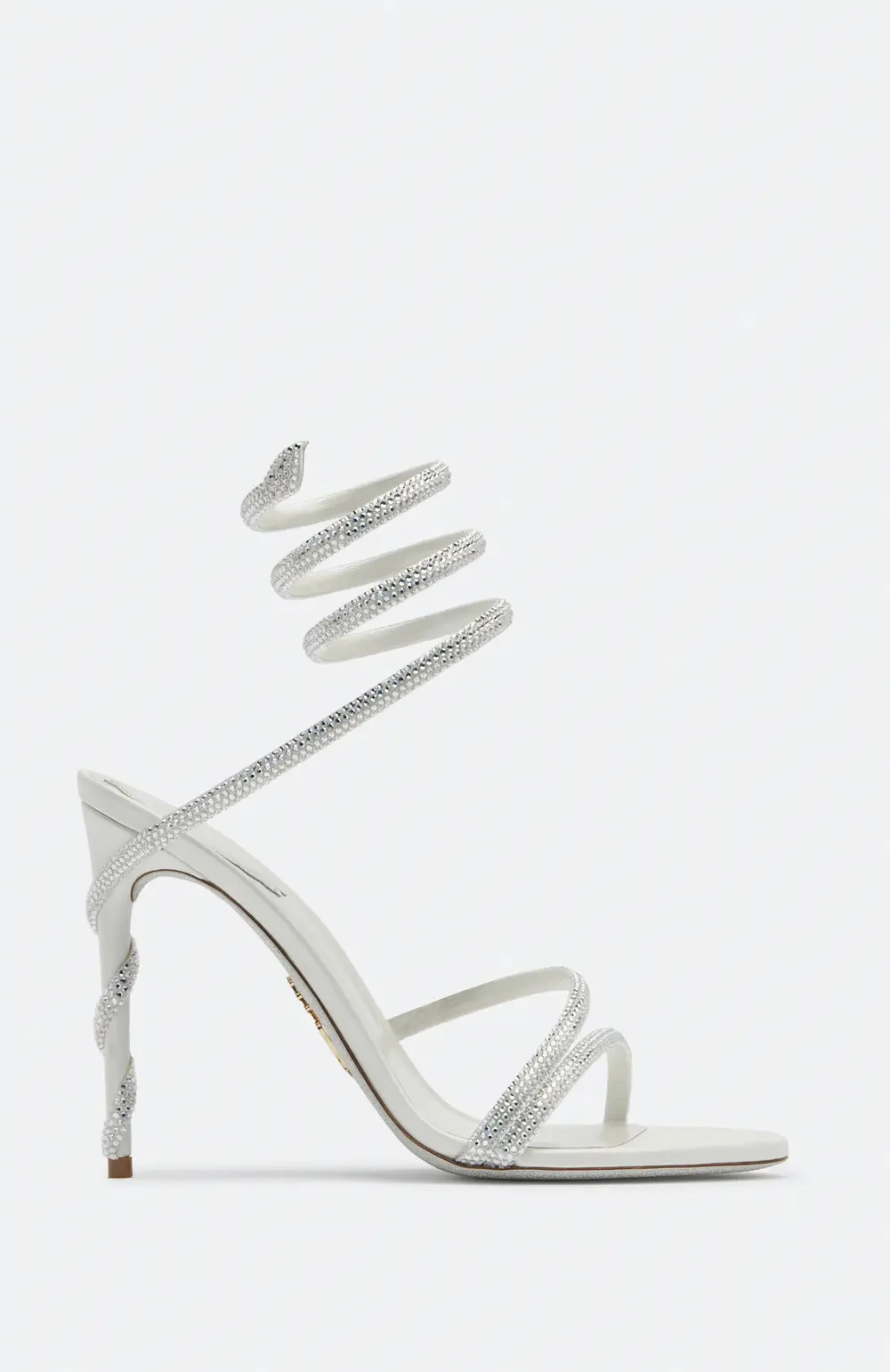 Rene Caovilla Margot Crystal Ivory Sandal 105