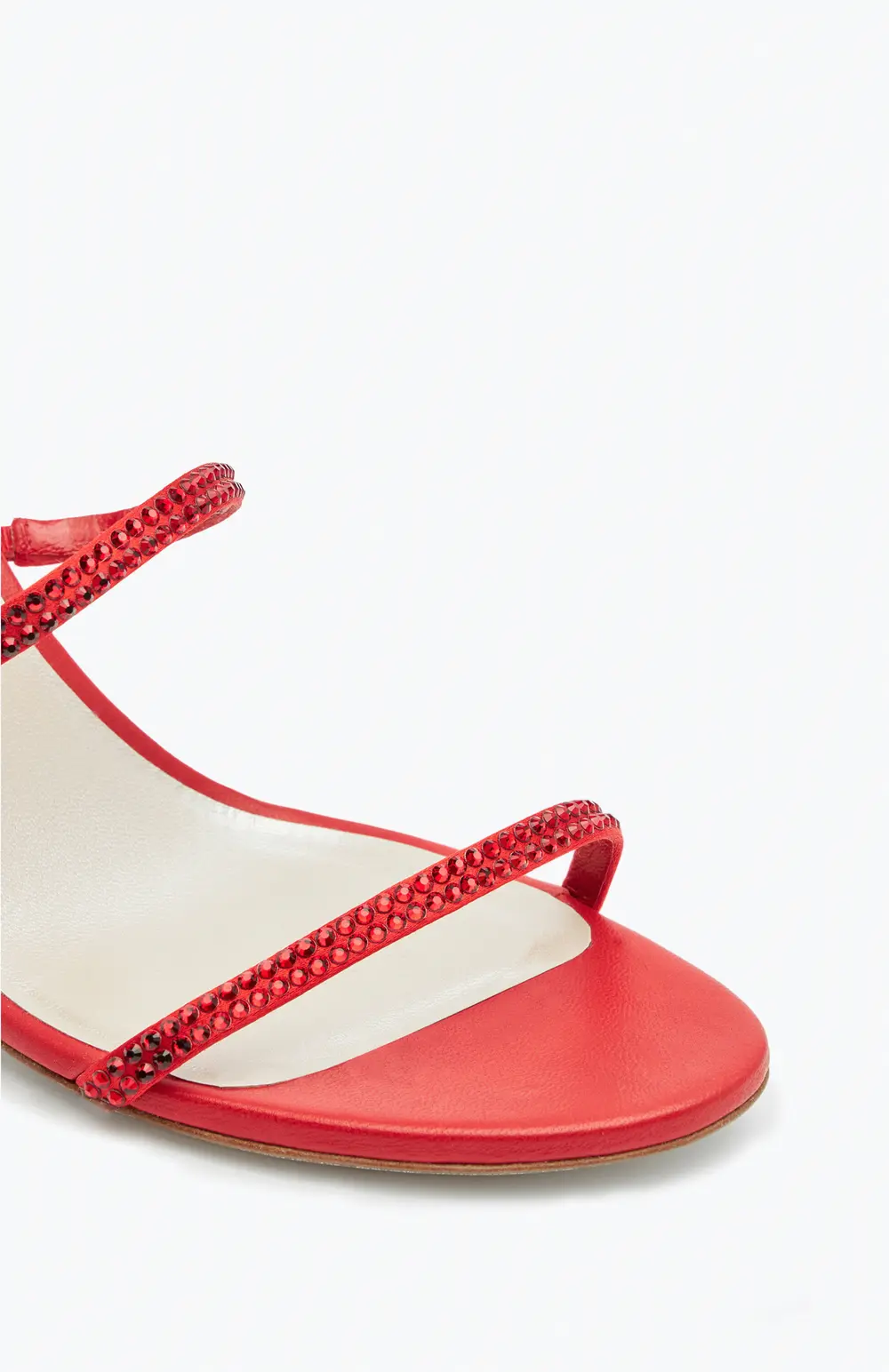Rene Caovilla Cleo Red Sandal 80