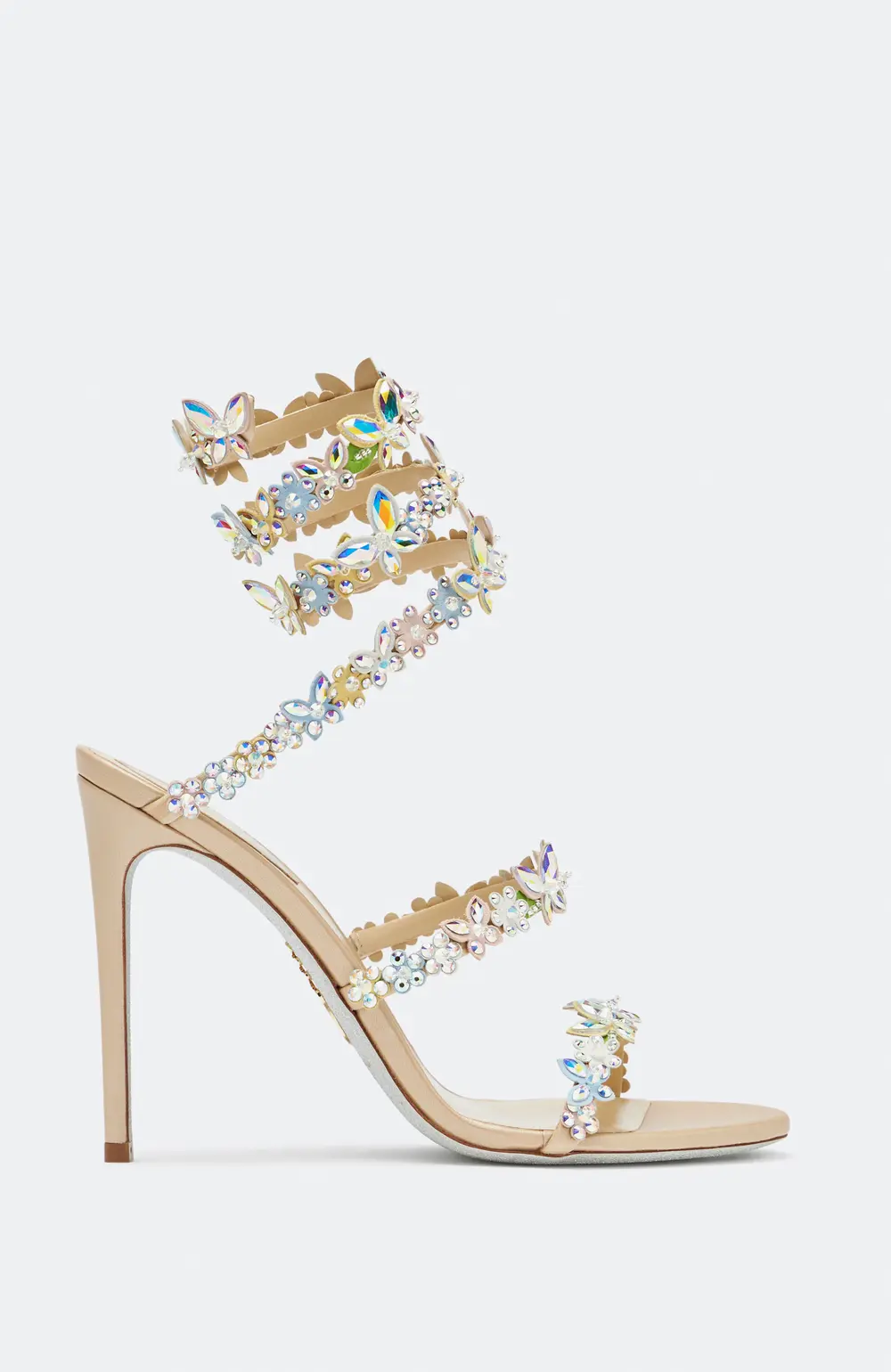 Rene Caovilla Eden Nude Sandal 105