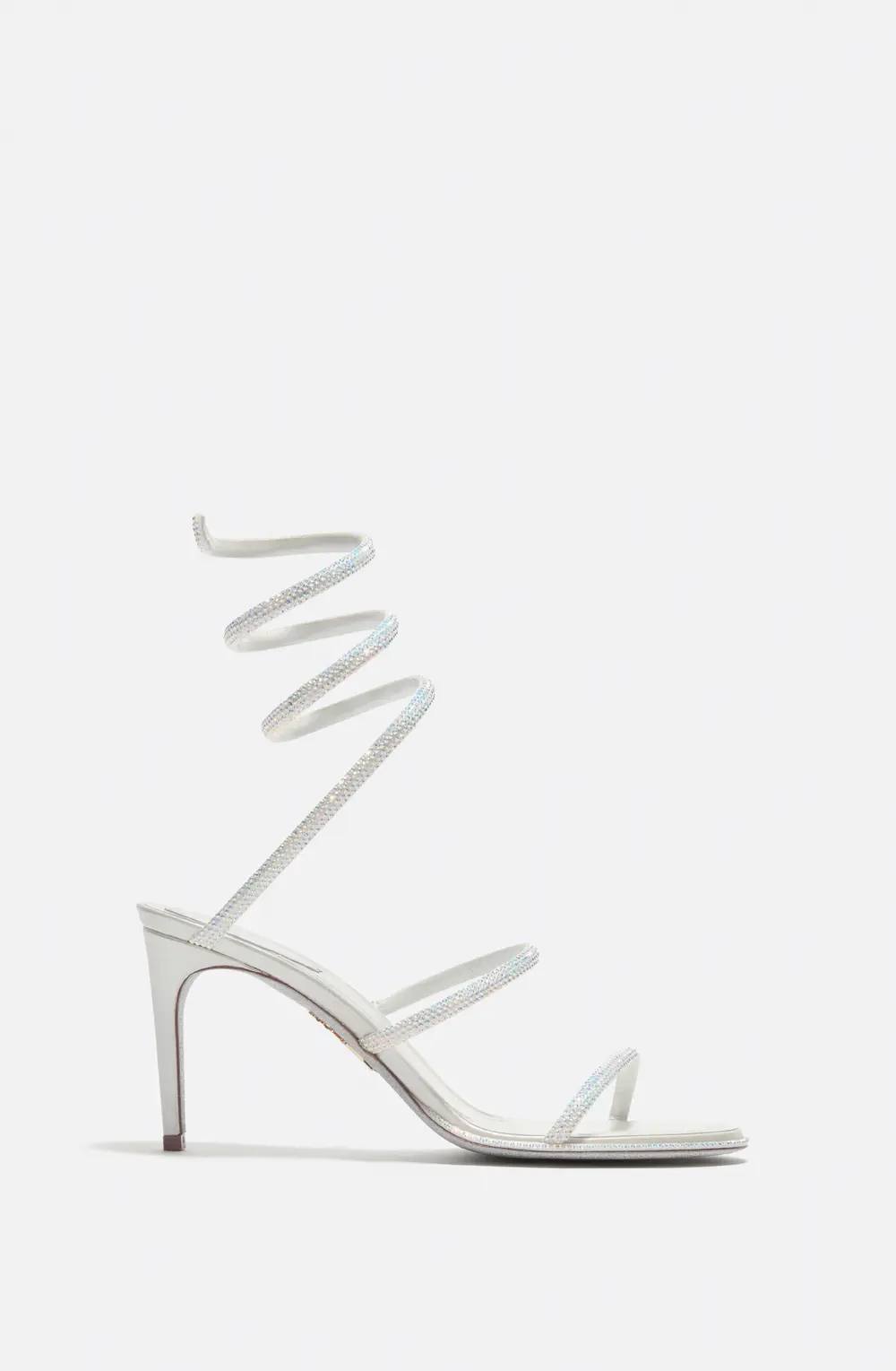 Rene Caovilla CLEO WHITE SANDAL 80