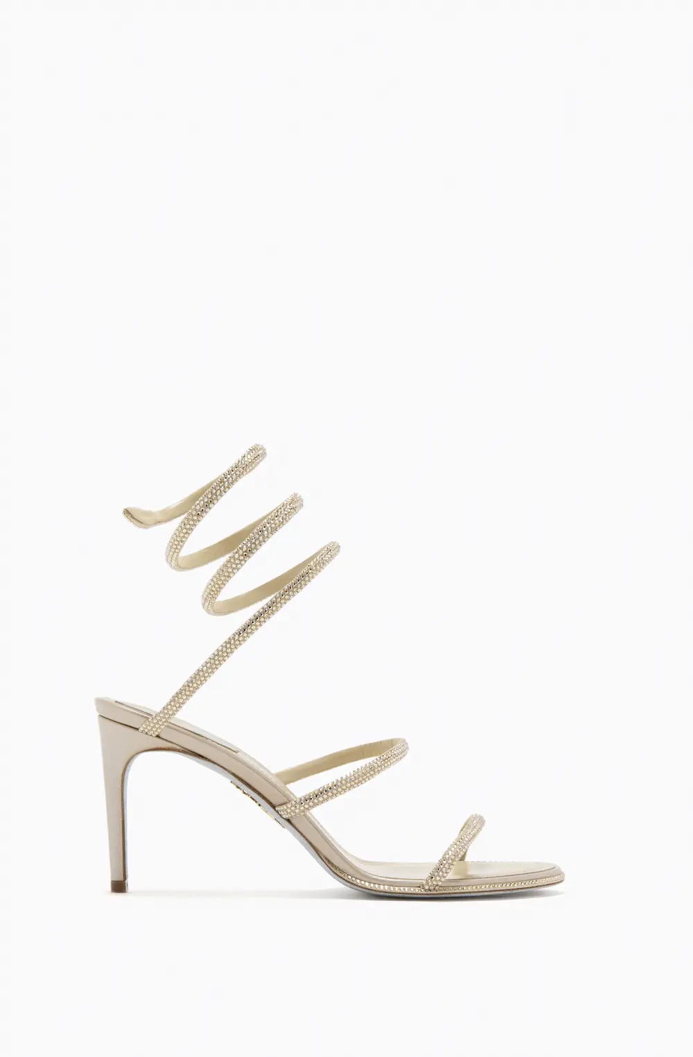 Rene Caovilla CLEO CHAMPAGNE SANDAL 80