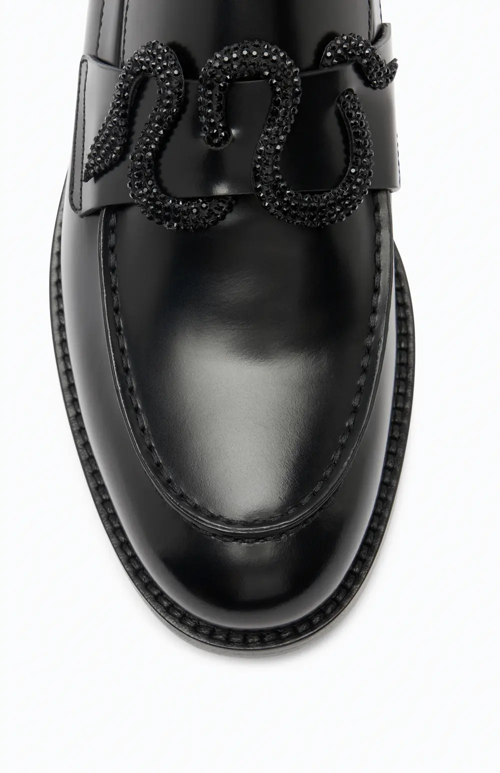 Rene Caovilla Morgana Black Loafer 20