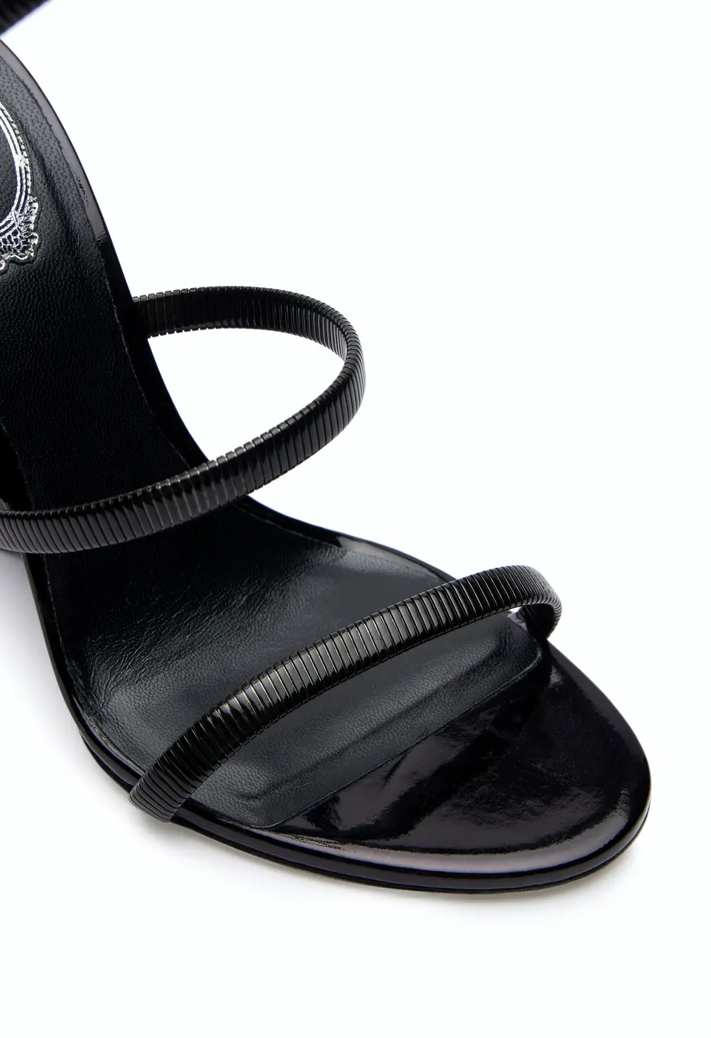 Rene Caovilla Symphony Black Sandal 105