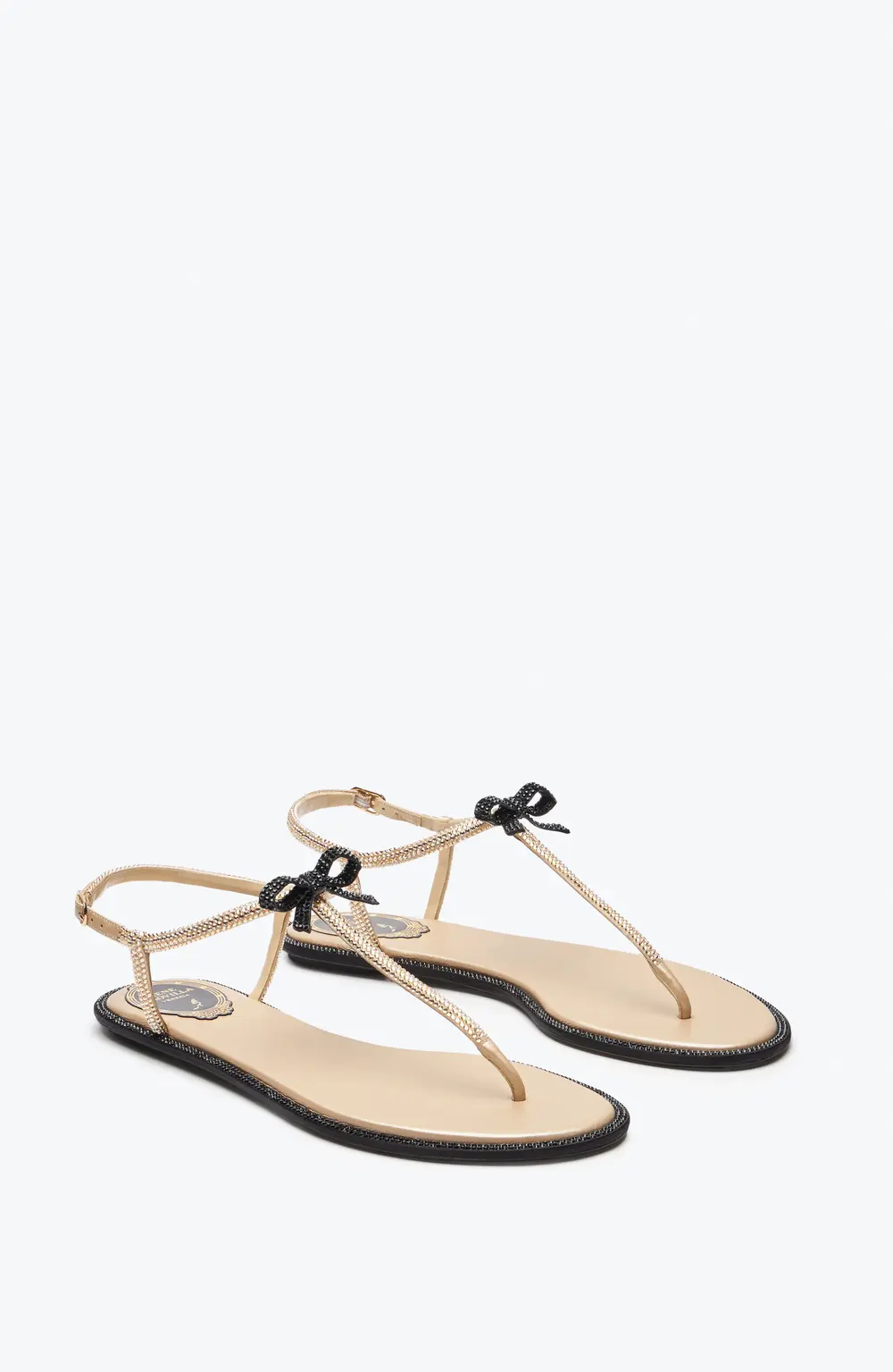 Rene Caovilla Caterina Honey Thong Sandal 10
