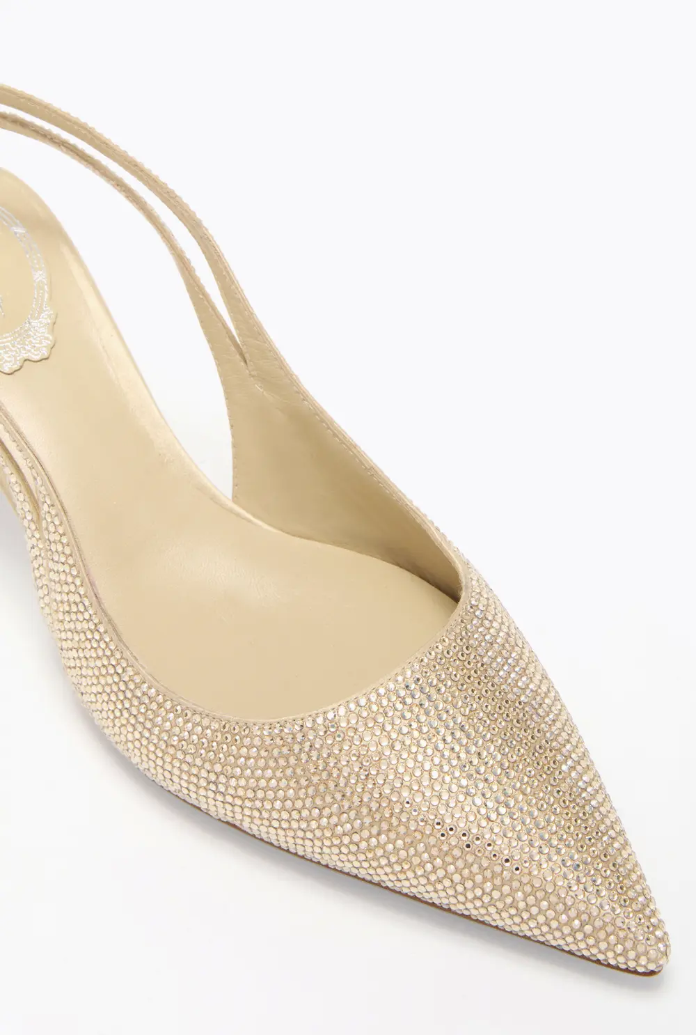 Rene Caovilla OLIVIA GOLD SLINGBACK 50