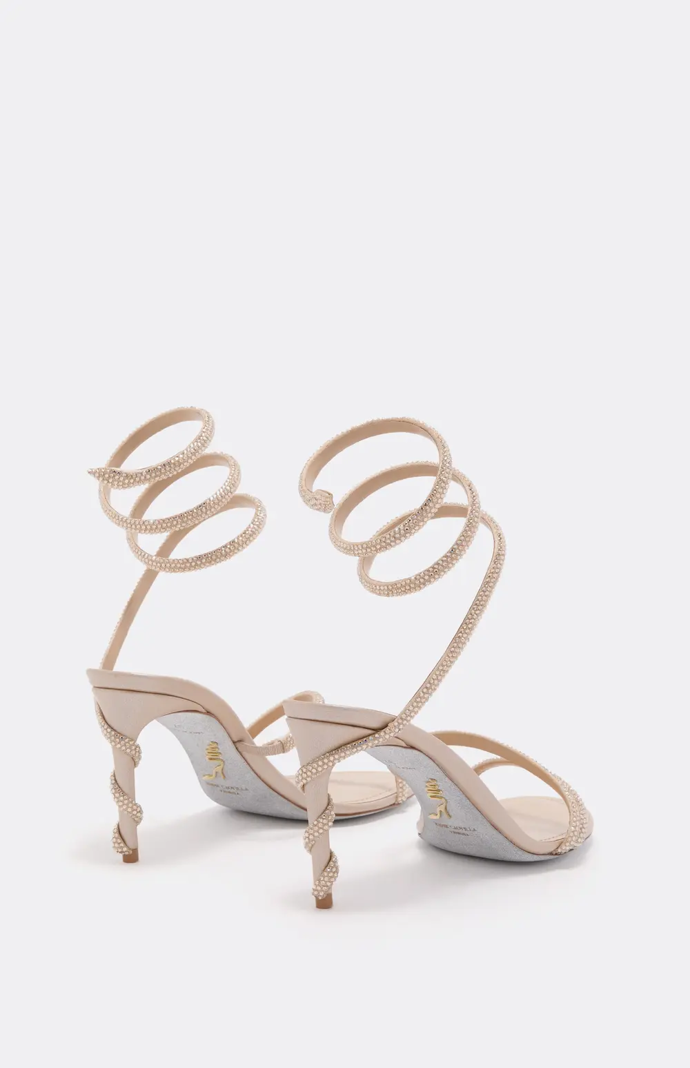 Rene Caovilla MARGOT NUDE SANDAL 80