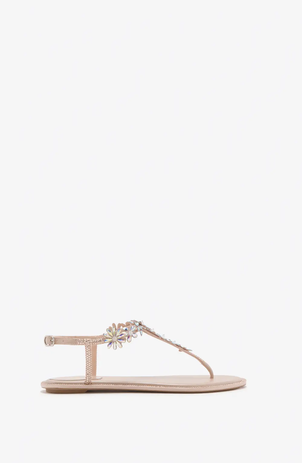 Rene Caovilla EVA NUDE THONG SANDAL 10