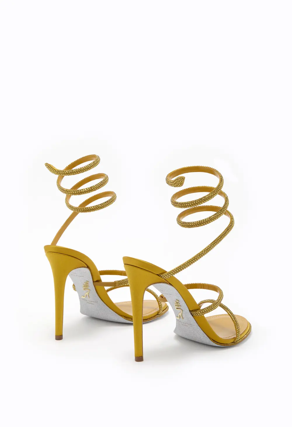 Rene Caovilla CLEO MUSTARD SANDAL 105