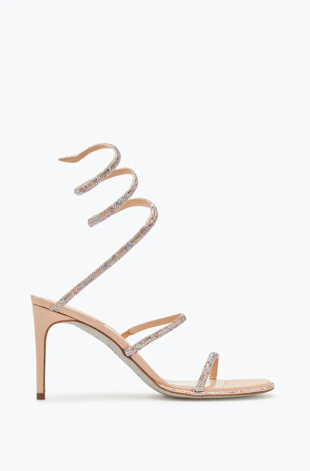 Rene Caovilla Cleo Pink Sandal 80