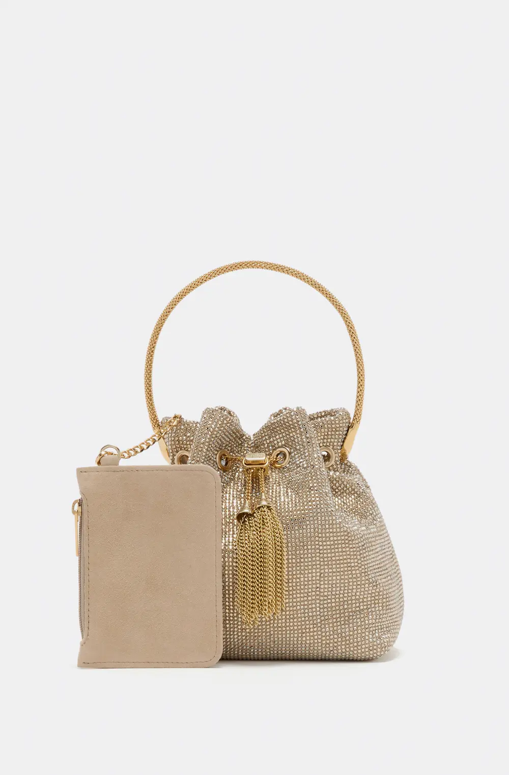Rene Caovilla DEVA GOLD MINI BAG