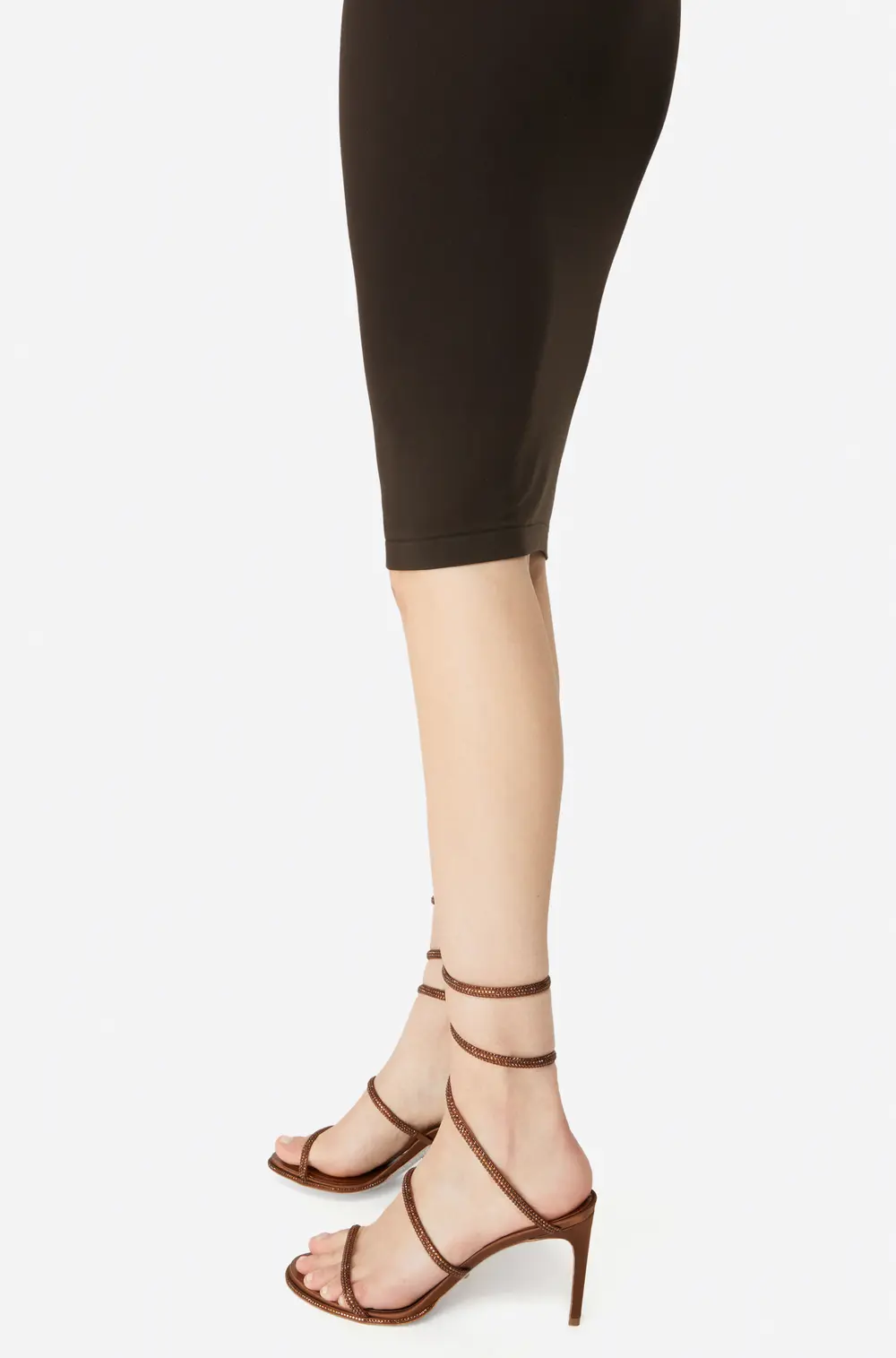 Rene Caovilla CLEO BROWN SANDAL 80