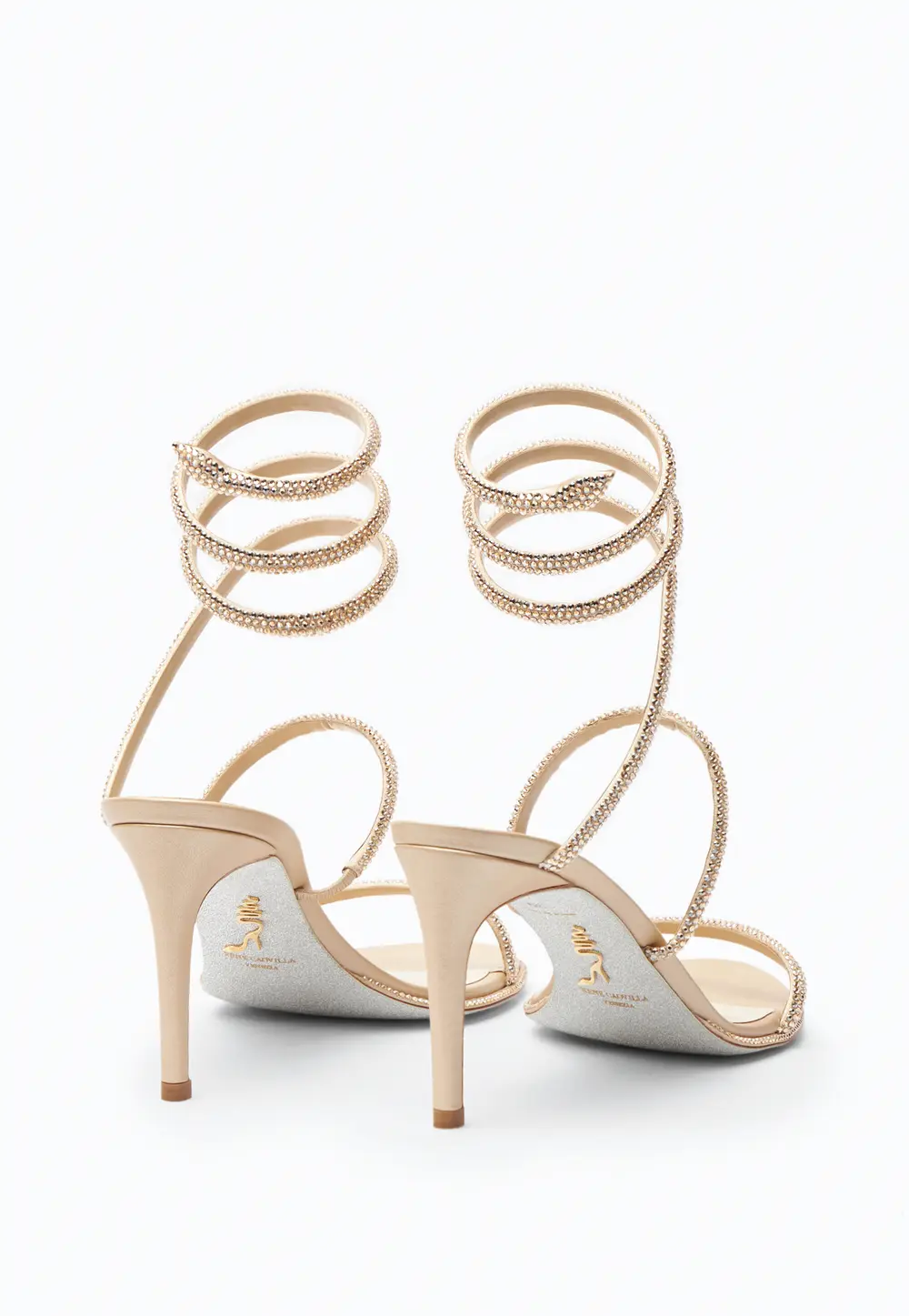 Rene Caovilla CLEO NEUTRAL SANDAL 80