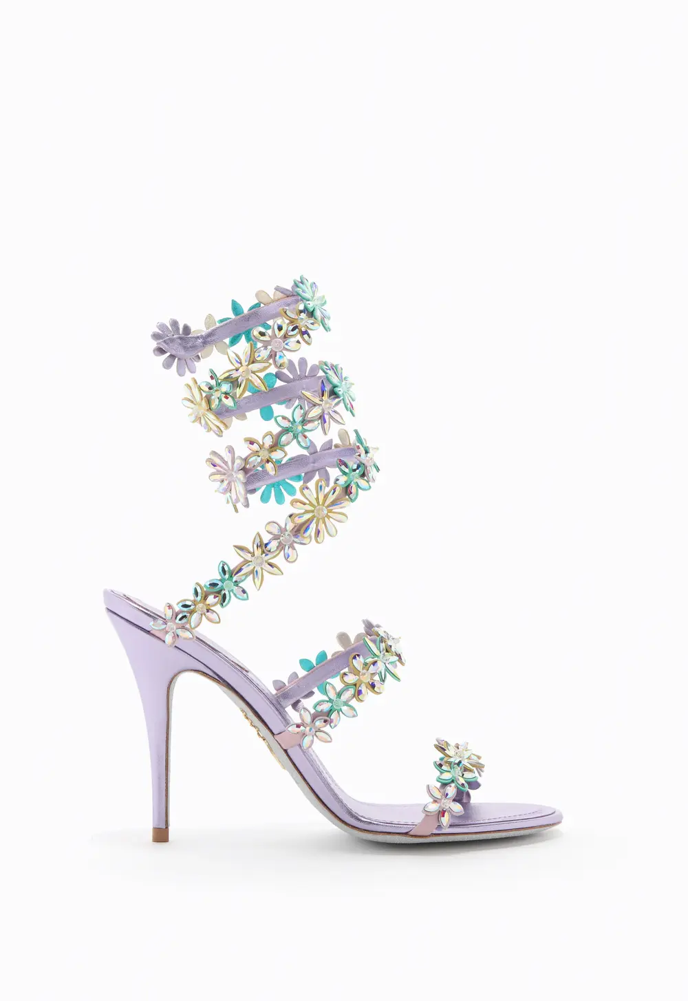 Rene Caovilla EVA LILAC SANDAL 100