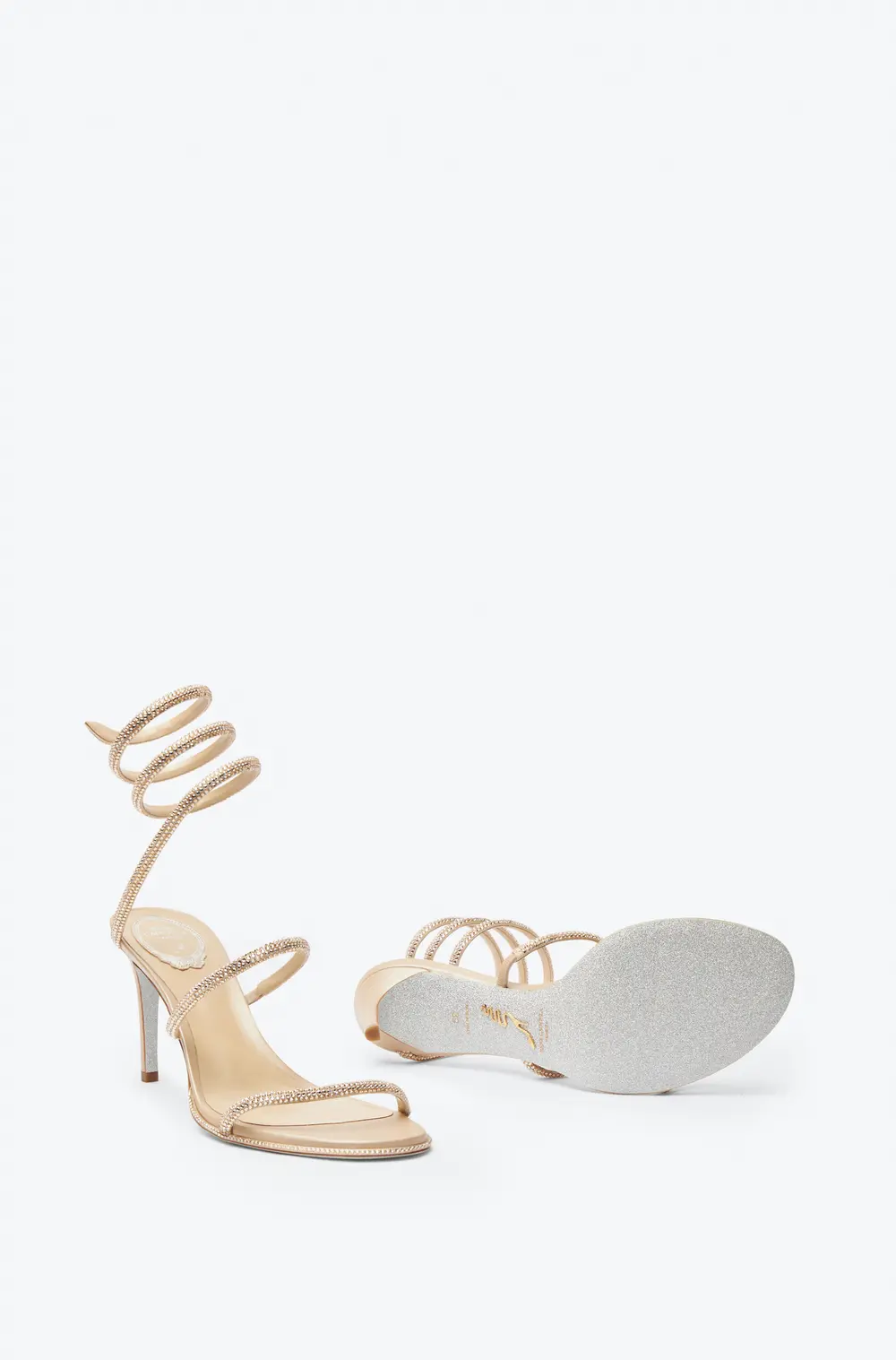 Rene Caovilla CLEO NEUTRAL SANDAL 80