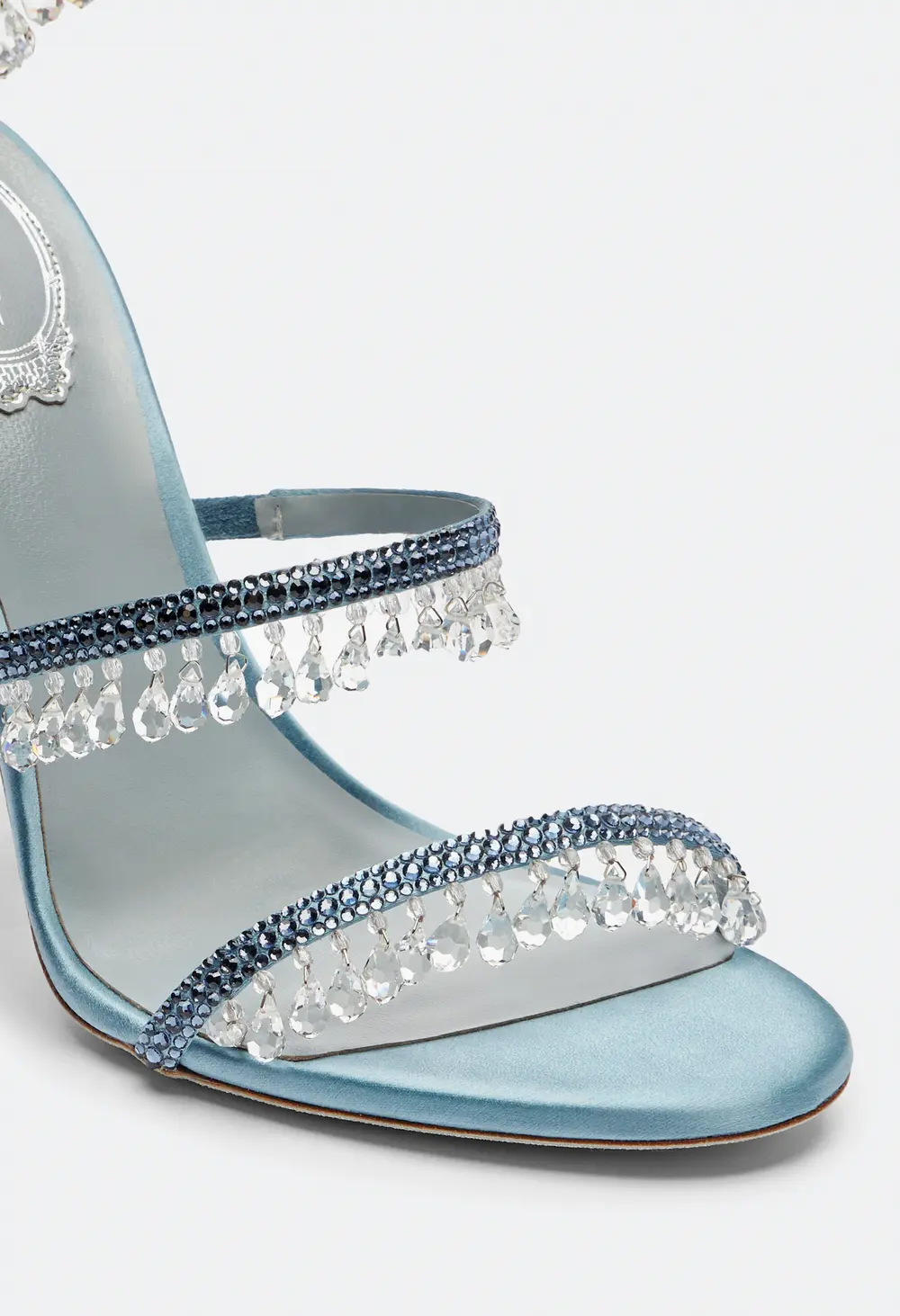 Rene Caovilla Chandelier Cerulean Sandal 105