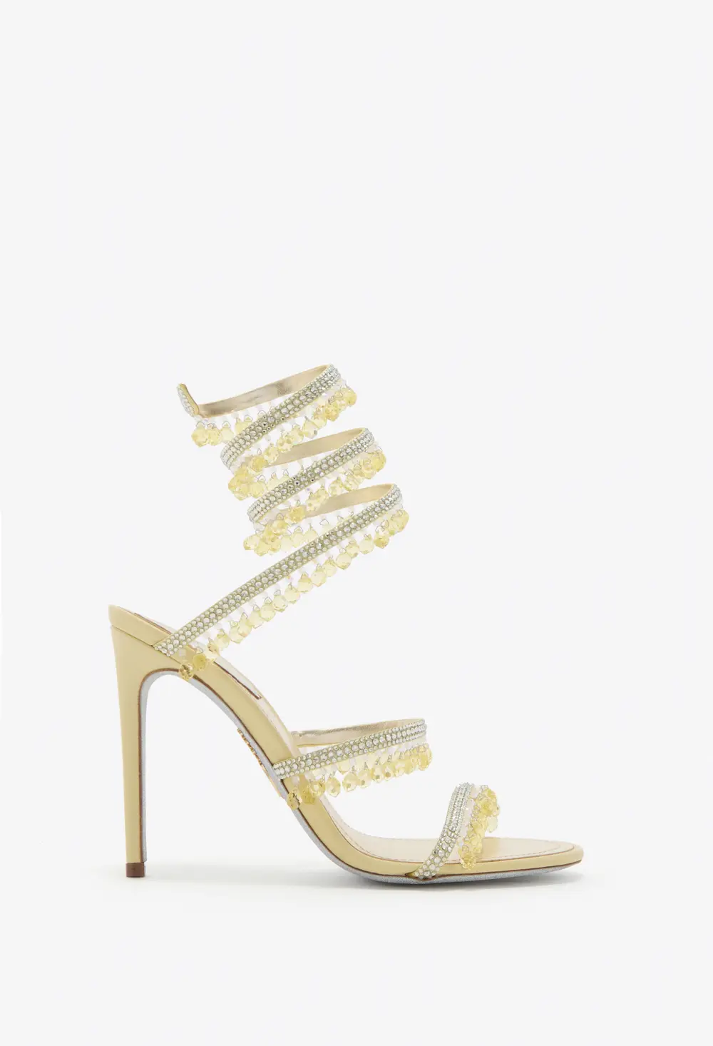 Rene Caovilla CHANDELIER BUTTER YELLOW SANDAL 105