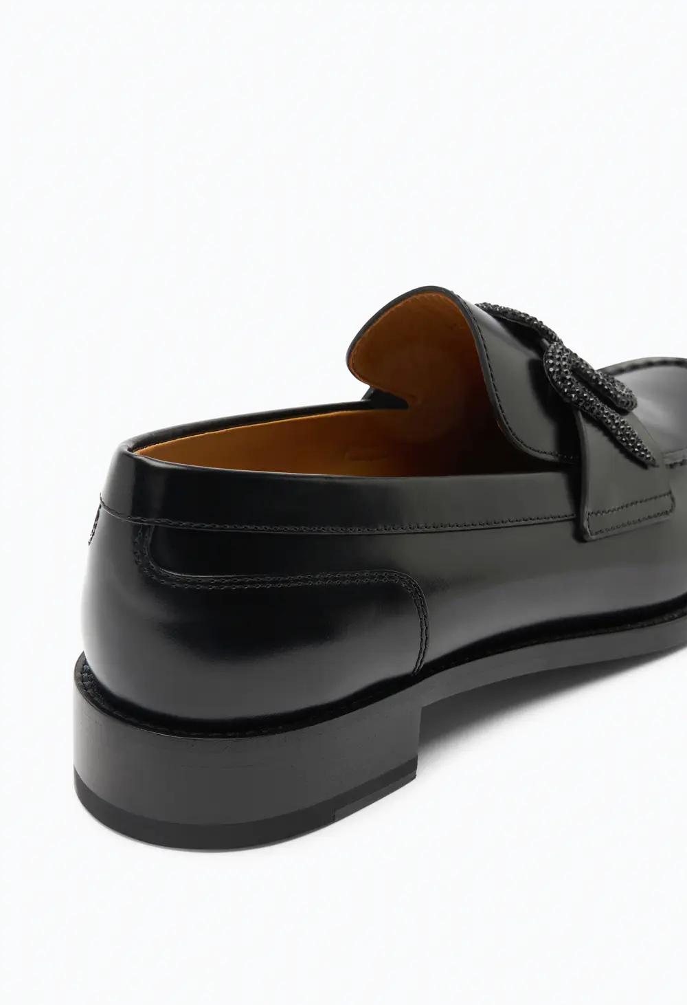 Rene Caovilla Morgana Black Loafer 20