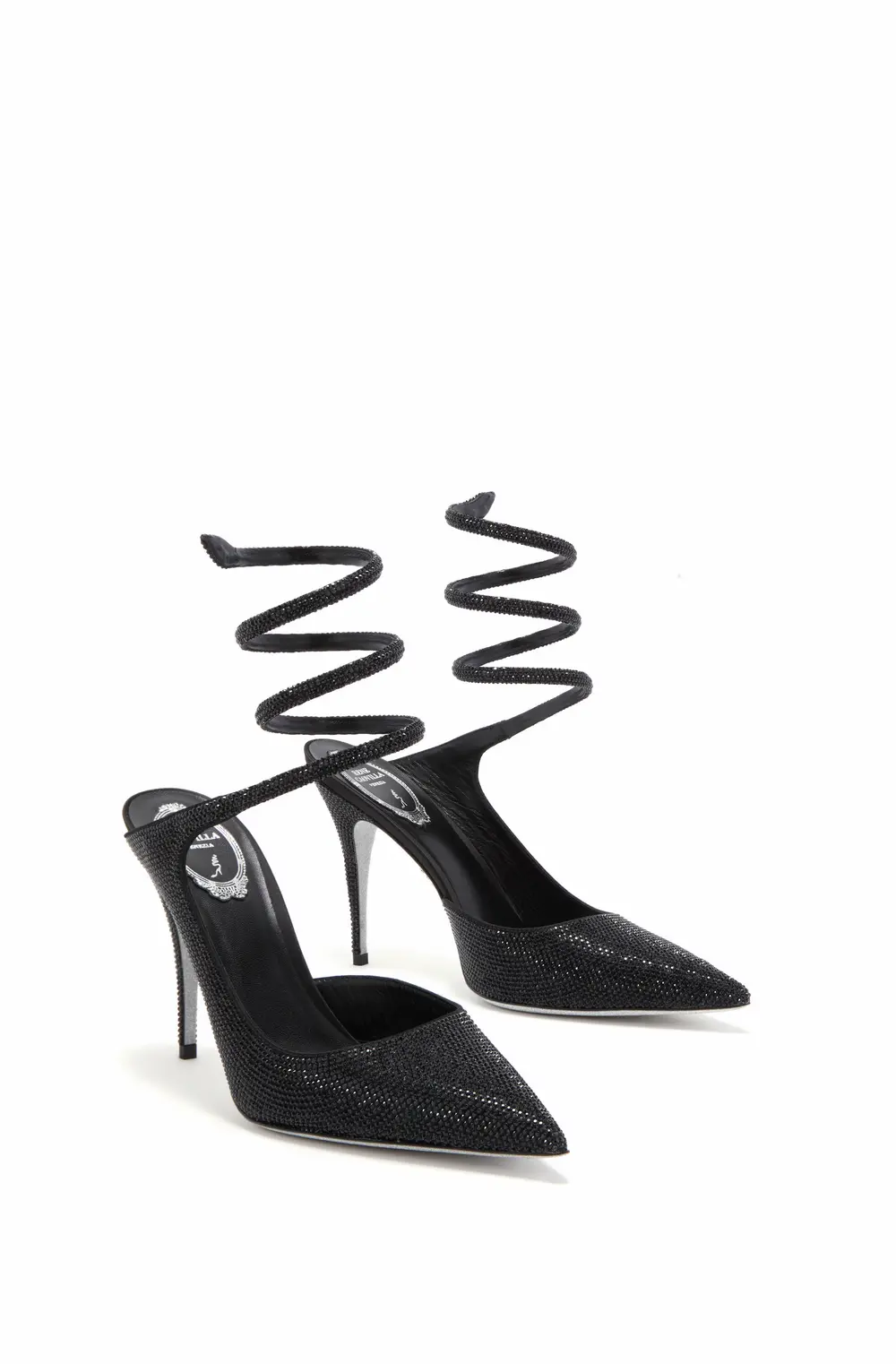 Rene Caovilla CLEO BLACK PUMP 100