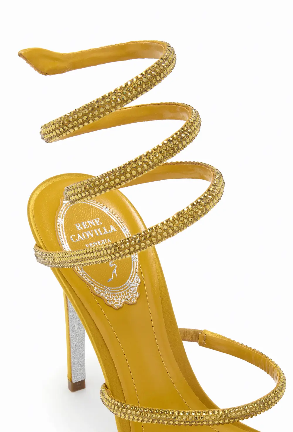Rene Caovilla CLEO MUSTARD SANDAL 105