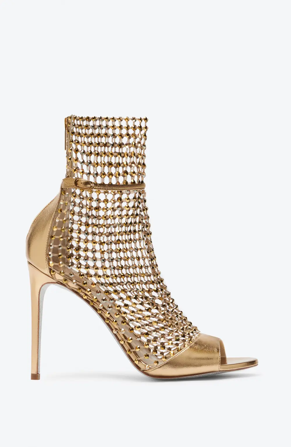 Rene Caovilla Galaxia Gold Sandal 105