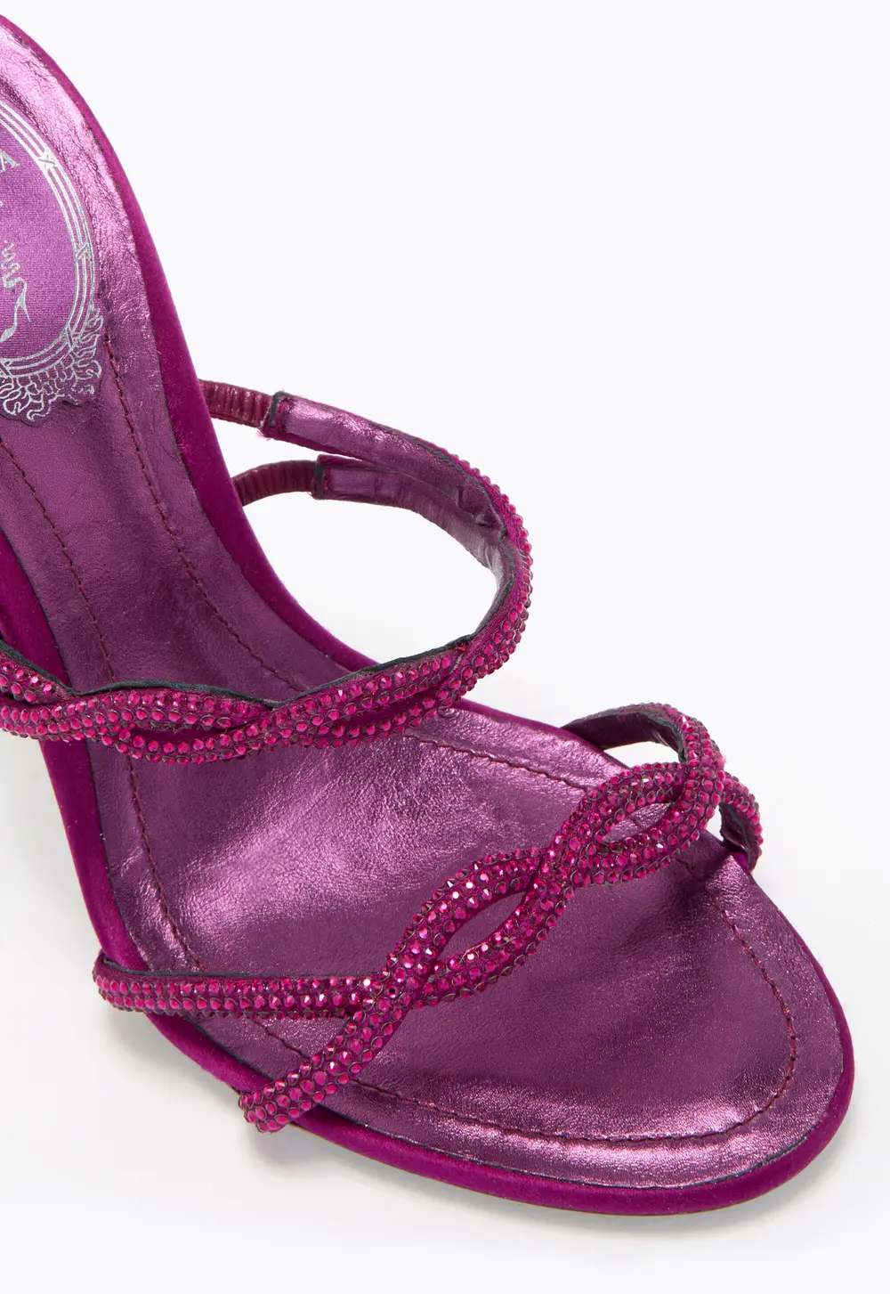 Rene Caovilla BRAID PORPORA MULE 80