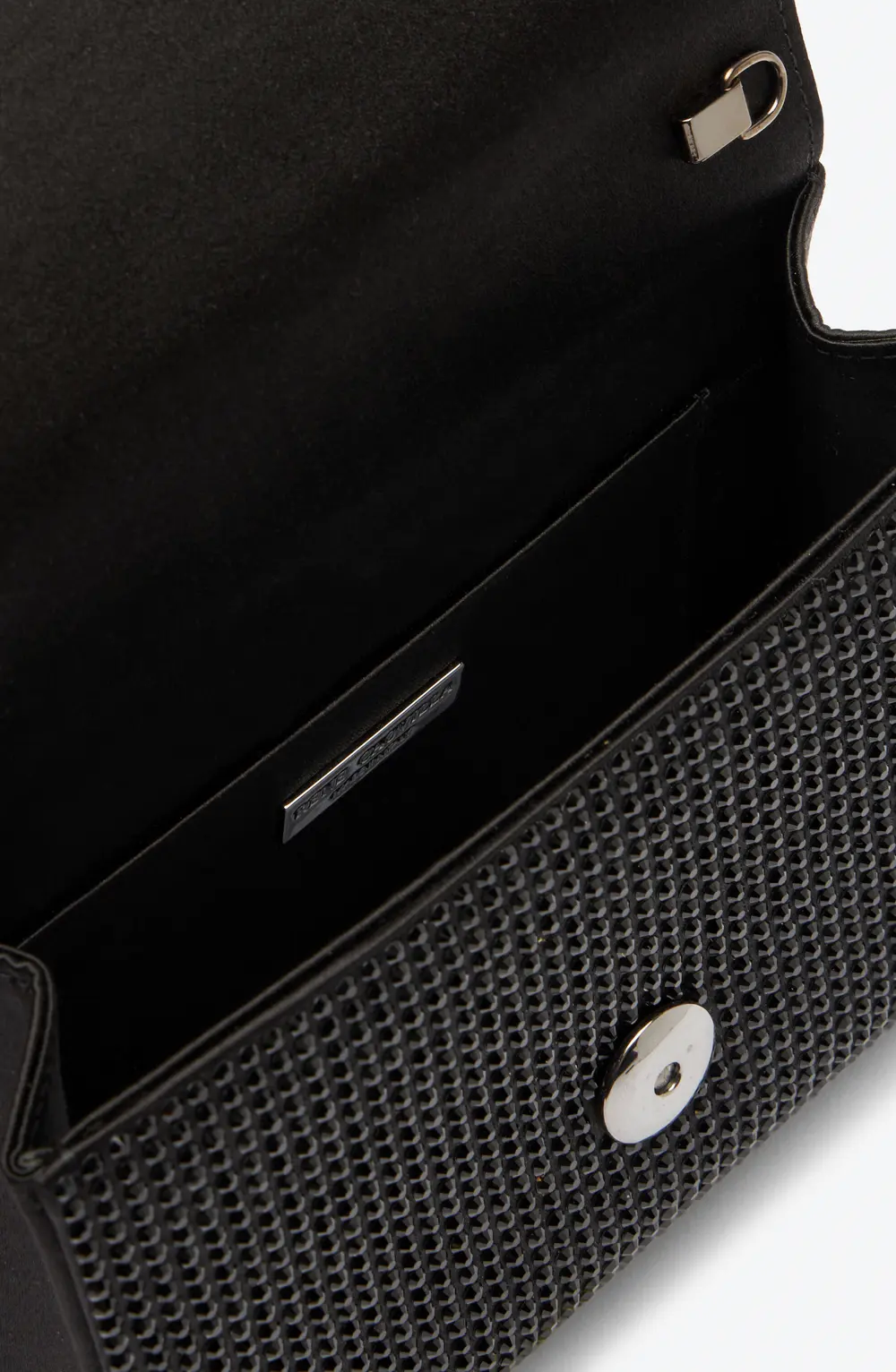 Rene Caovilla Black Clutch Bag Kamila