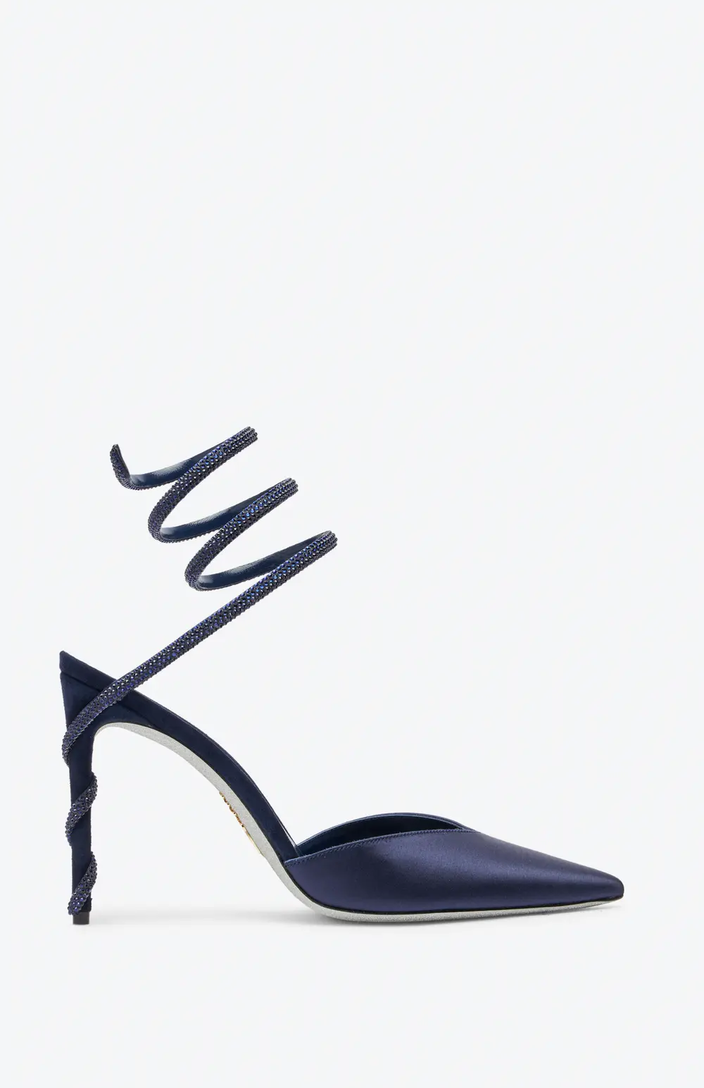 Rene Caovilla Margot Midnight Blue Pump 105