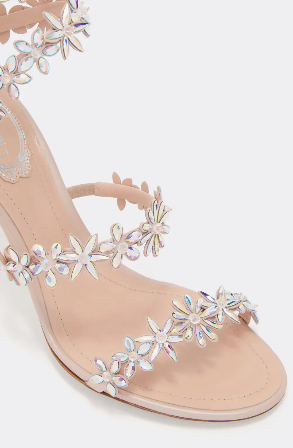 Rene Caovilla EVA NUDE SANDAL 80