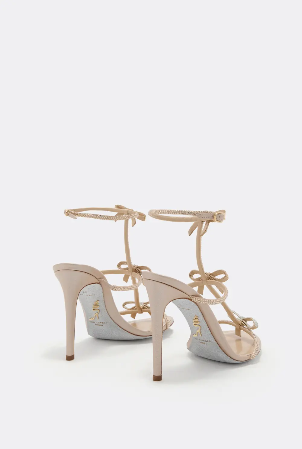 Rene Caovilla CATERINA GOLD SANDAL 105