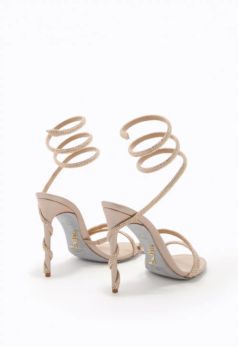 Rene Caovilla MARGOT NUDE SANDAL 105