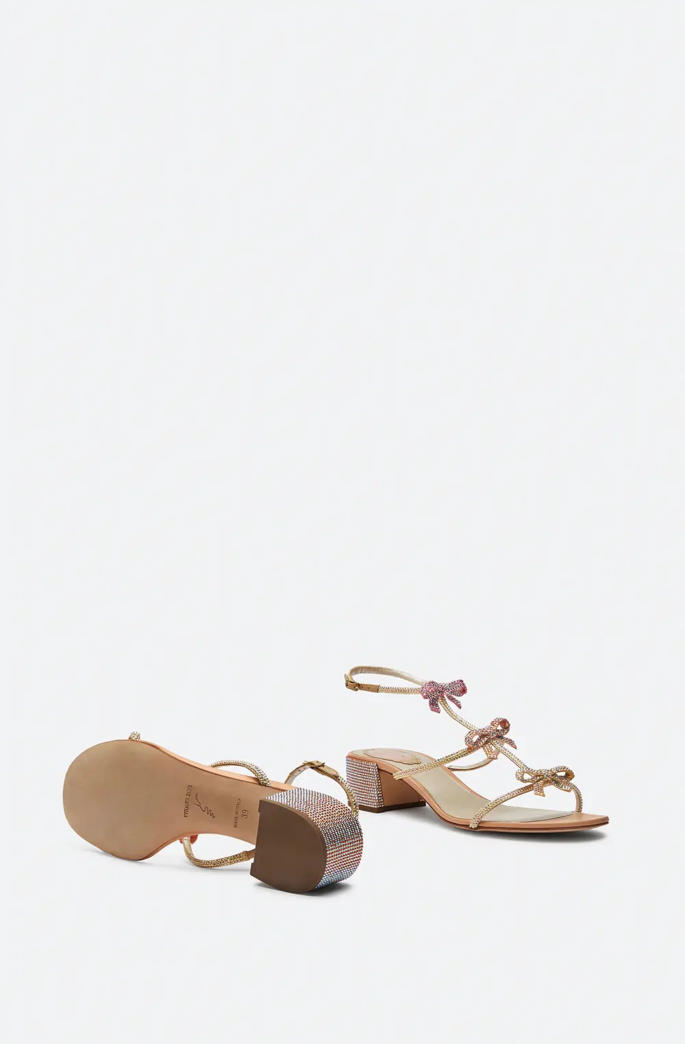 Rene Caovilla Sandals With Ankle Laces Caterina